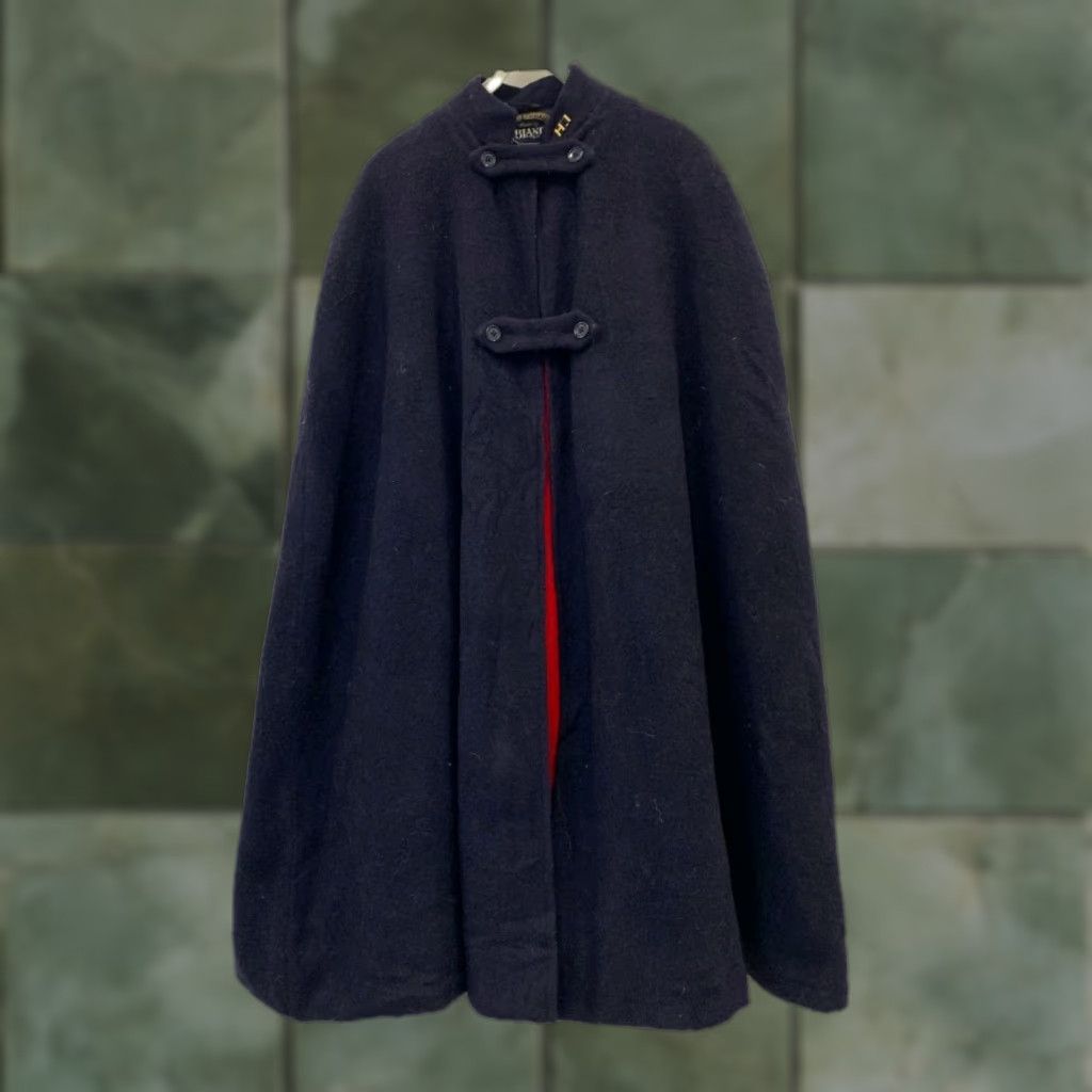 Vintage VINTAGE GIAND Montreal Wool Coat Mens XXL Navy Blue Canadian Made Overcoat Size US XXL / EU 58 / 5 - 1 Thumbnail