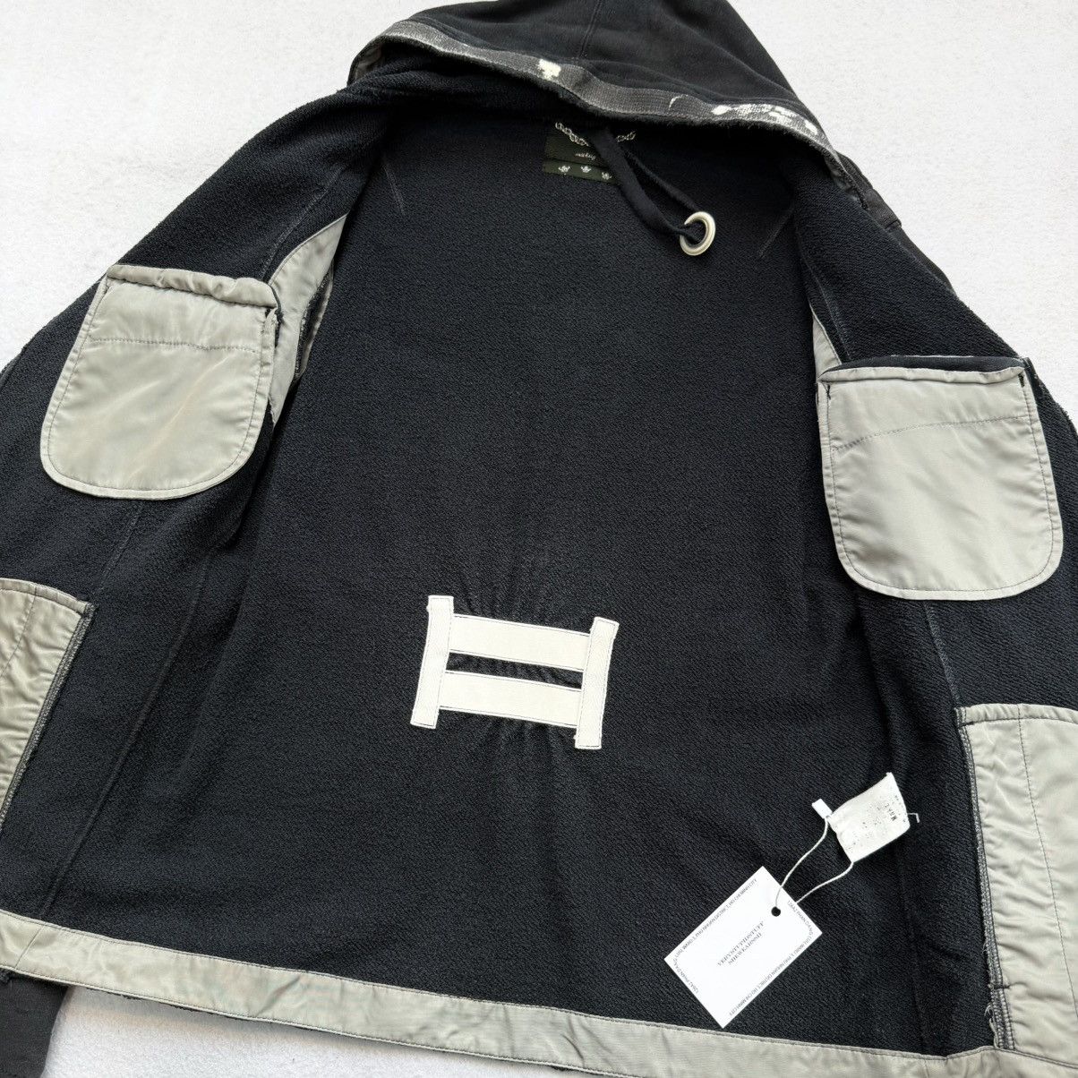 Other 2000s maktig (by Maktig Rafinato) Waxed Studded Zip Hoodie Size US M / EU 48-50 / 2 - 7 Thumbnail
