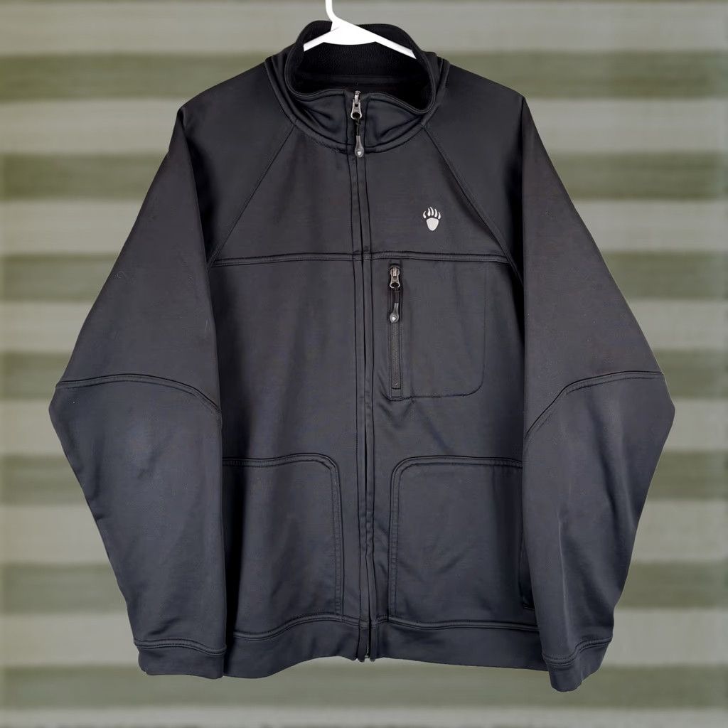 Vintage Alaskan Hardgear Duluth Men Medium Black Full Zip Softshell Jacket Workwear M Black Mens Size US M / EU 48-50 / 2 - 1 Thumbnail