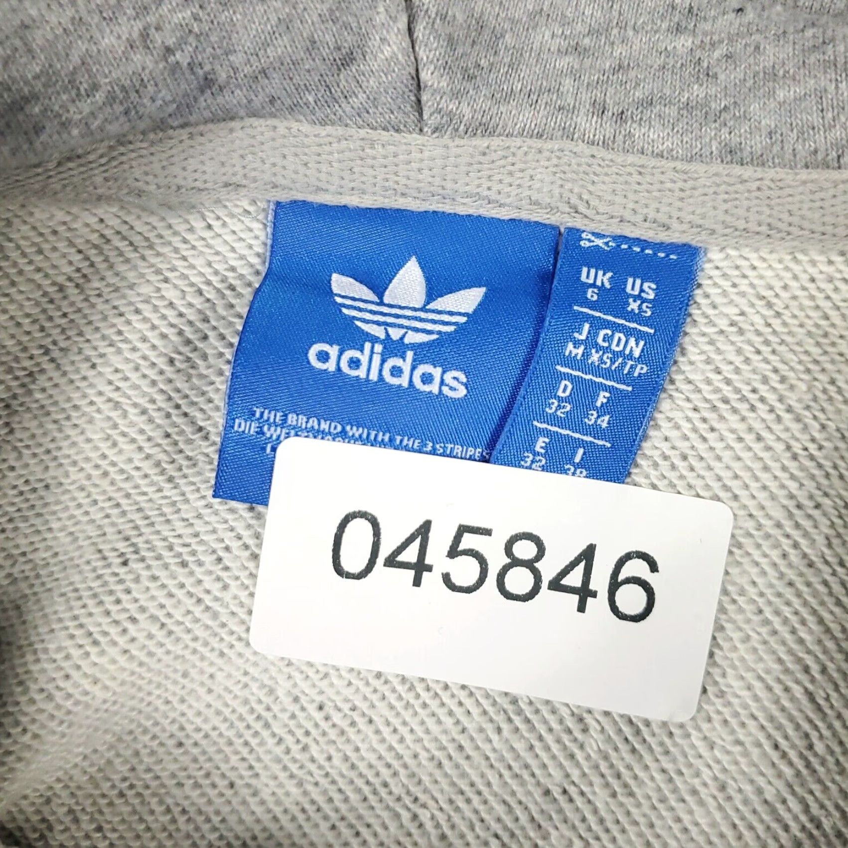 Adidas Adidas Hoodie Women XS Gray Logo Pullover Sweatshirt Hooded Regular Size XS / US 0-2 / IT 36-38 - 8 Thumbnail