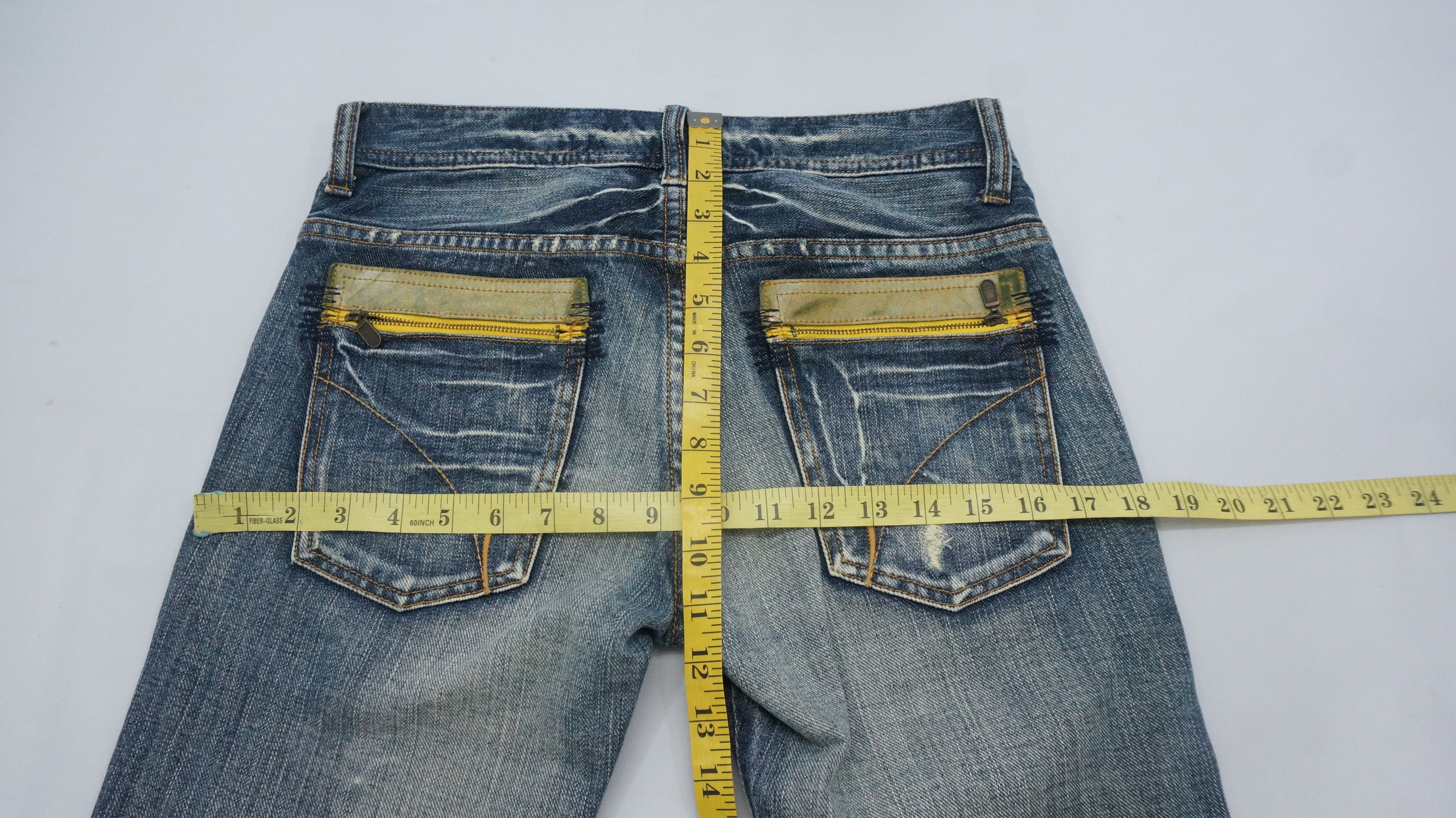 🔥 Japan Back Number Lowrise Flared Women Bush Jeans 🔥