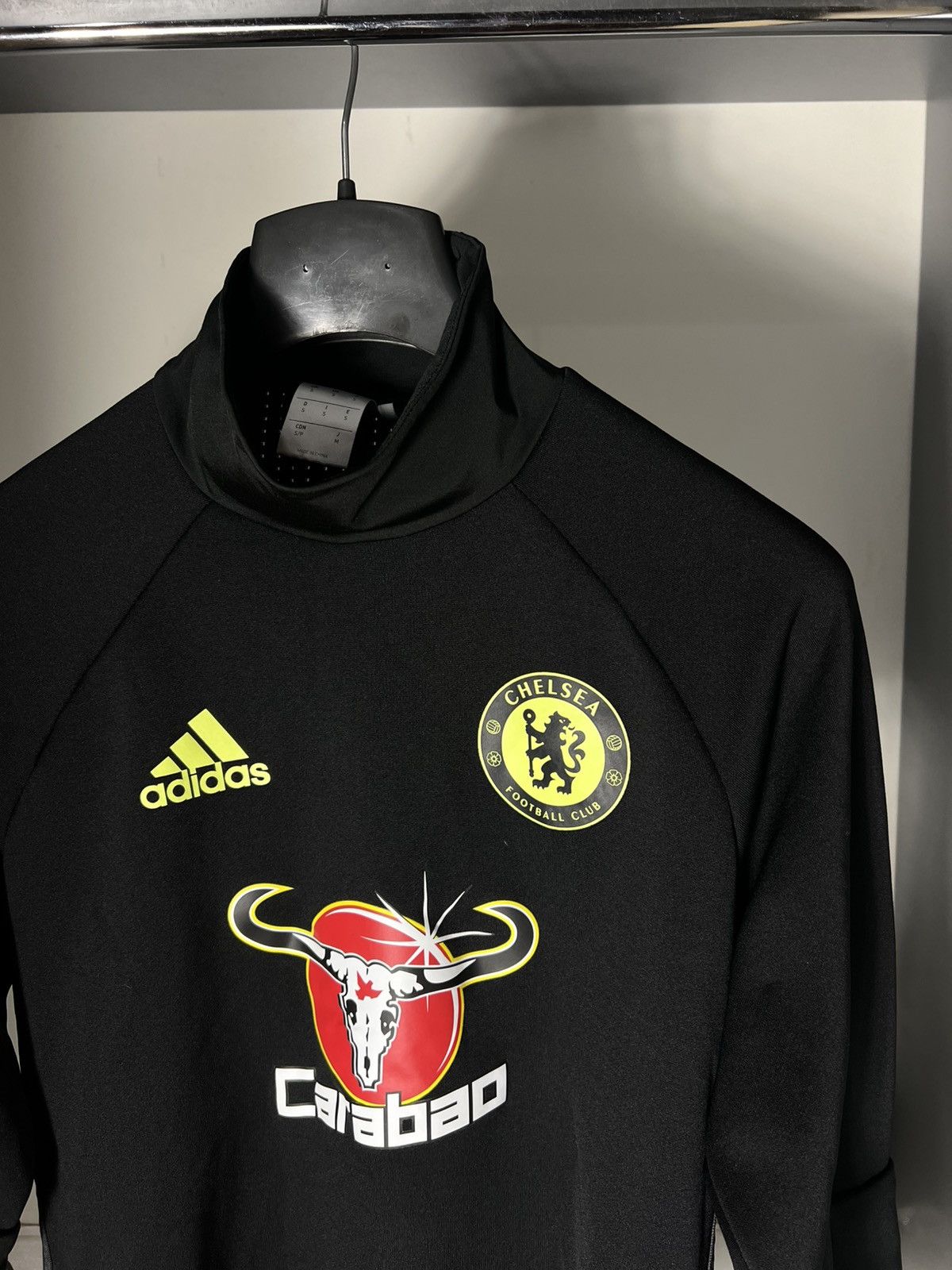 Vintage VERY RARE ADIDAS FC CHELSEA LONDON ENGLAND SOCCER JERSEY 90s Size US S / EU 44-46 / 1 - 2 Thumbnail
