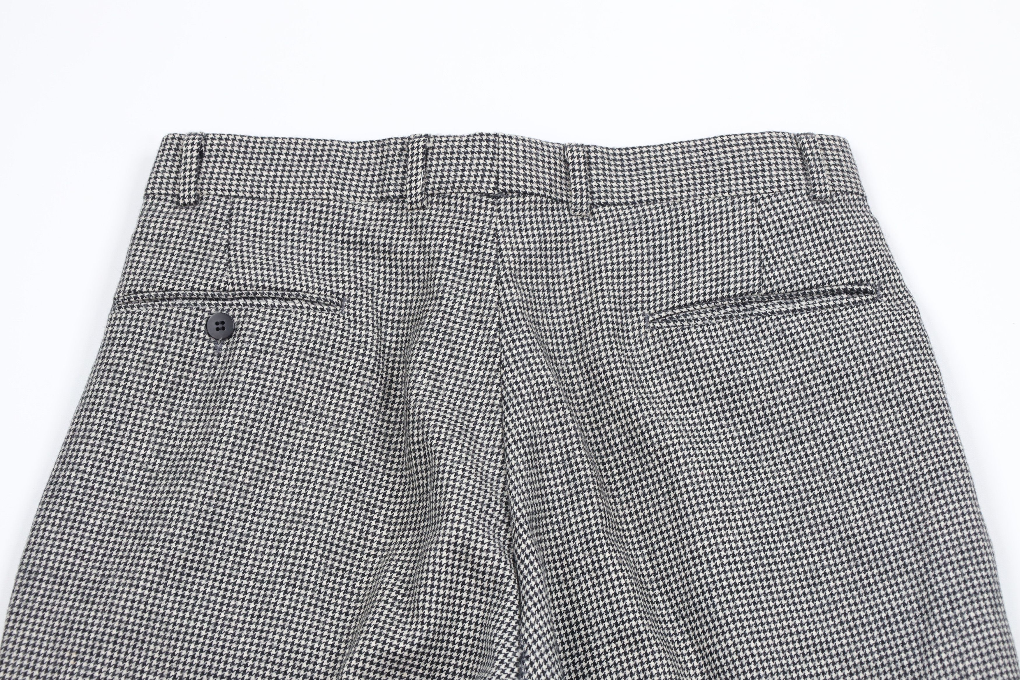 Vintage Vintage 90s Streetwear Houndstooth Cuffed Chino Pants Size US 32 / EU 48 - 8 Thumbnail