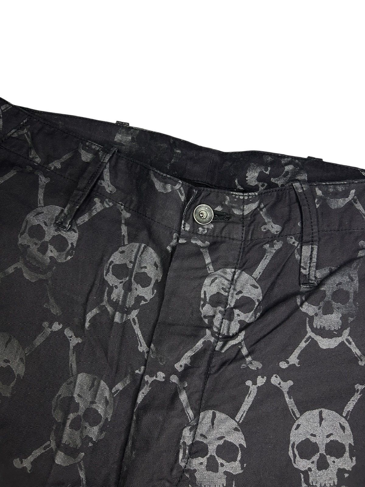 Le Grande Bleu (L.G.B.) Skull Parachute Trousers Size US 36 / EU 52 - 5 Thumbnail