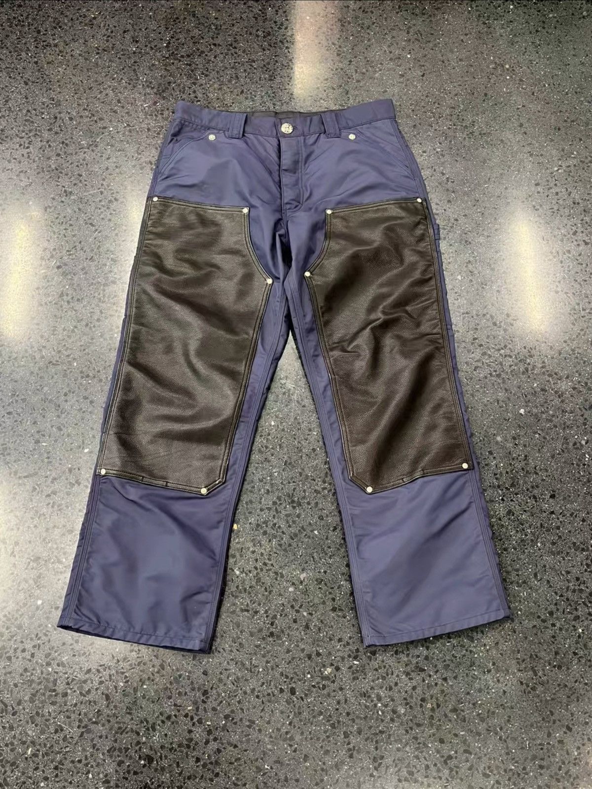 Chrome Hearts Chrome Hearts leather patch cargo pants Size US 34 / EU 50 - 1 Thumbnail