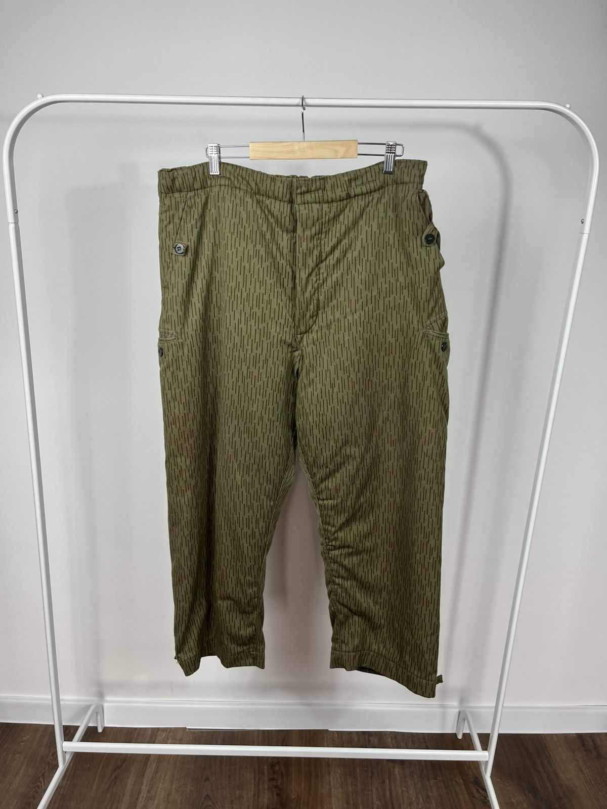Other Vintage Military Army Pants Rain Camo Cargo Trousers Men W36 Size US 34 / EU 50 - 1 Thumbnail