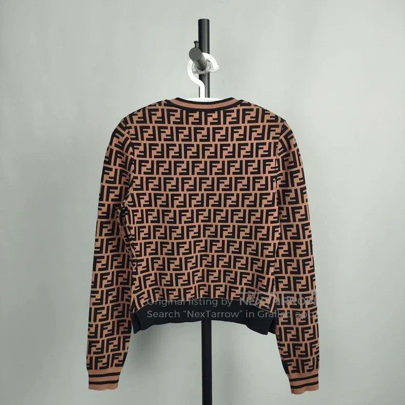 Fendi Fendi Knit sweater, monogrammed color Size XS / US 0-2 / IT 36-38 - 2 Thumbnail
