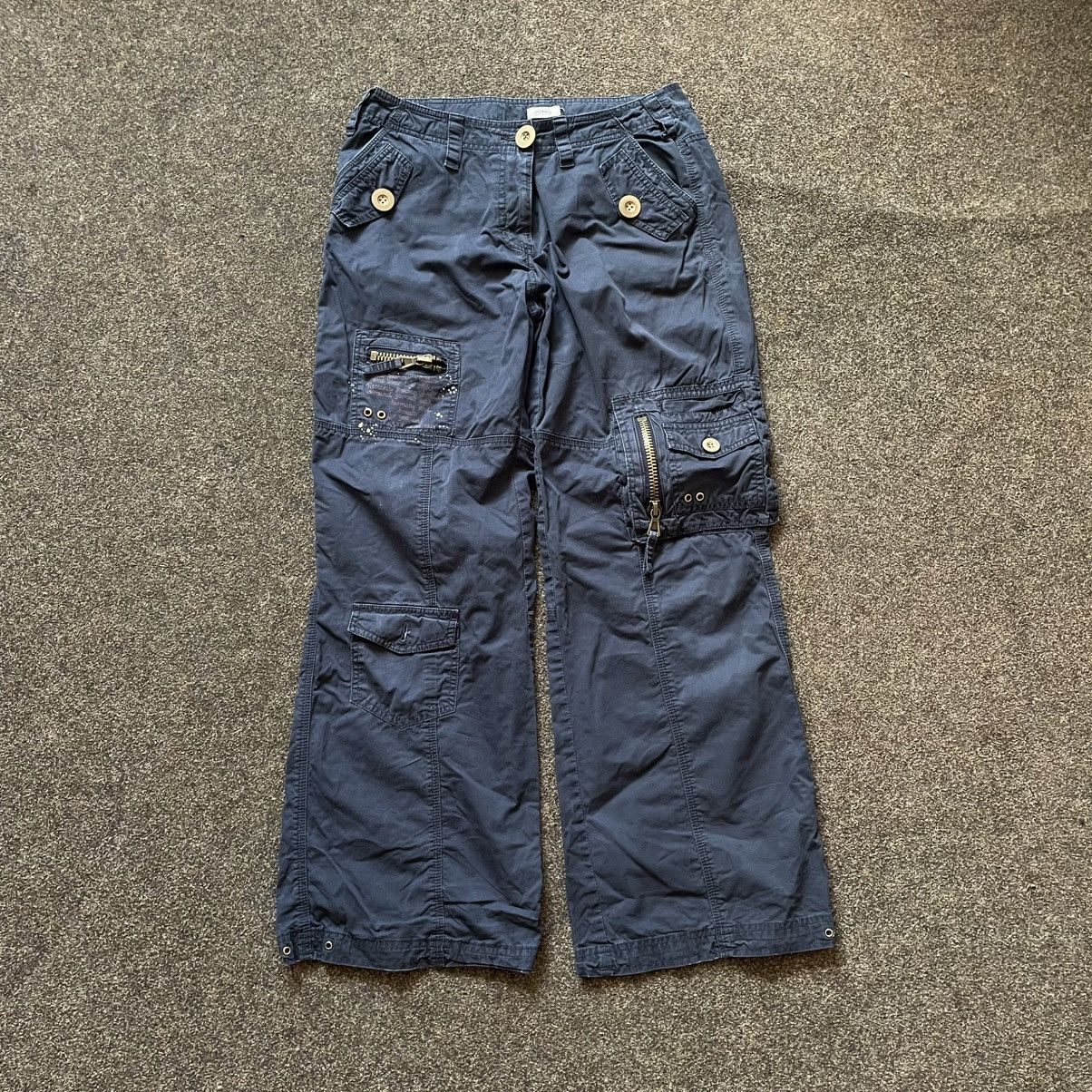 Vintage Vintage Y2K Jeans Bootcut pants Cargo 90s 34 34 34 Size 34" / US 12 / IT 48 - 1 Thumbnail