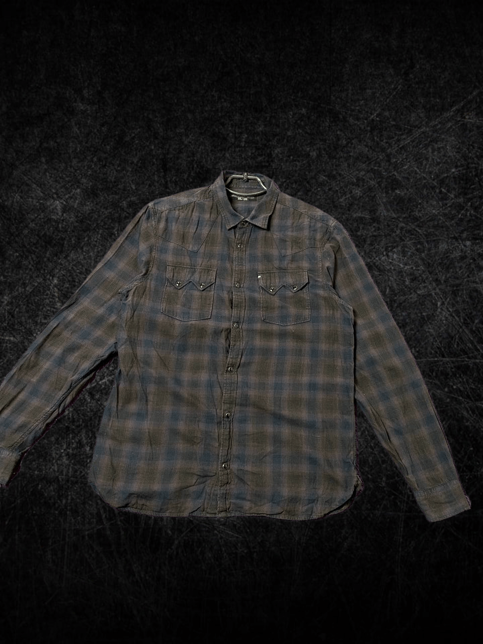 Allsaints Print Shirt Vintage Y2K Allsaints Streetwear Size US L / EU 52-54 / 3 - 1 Thumbnail