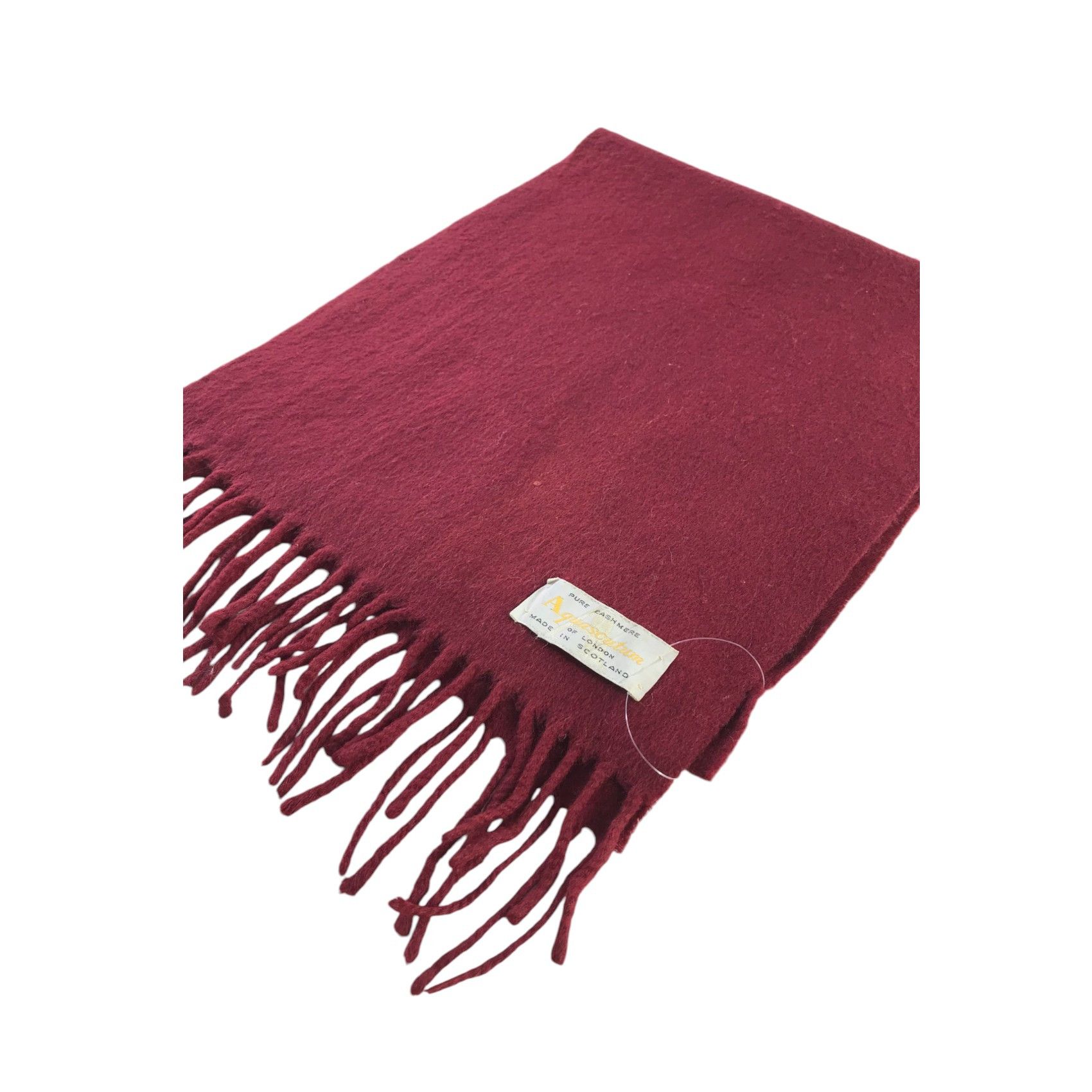 Aquascutum × Vintage Aquascutum Scarf / Muffler / Neckwear - WW2163 Size ONE SIZE - 3 Thumbnail