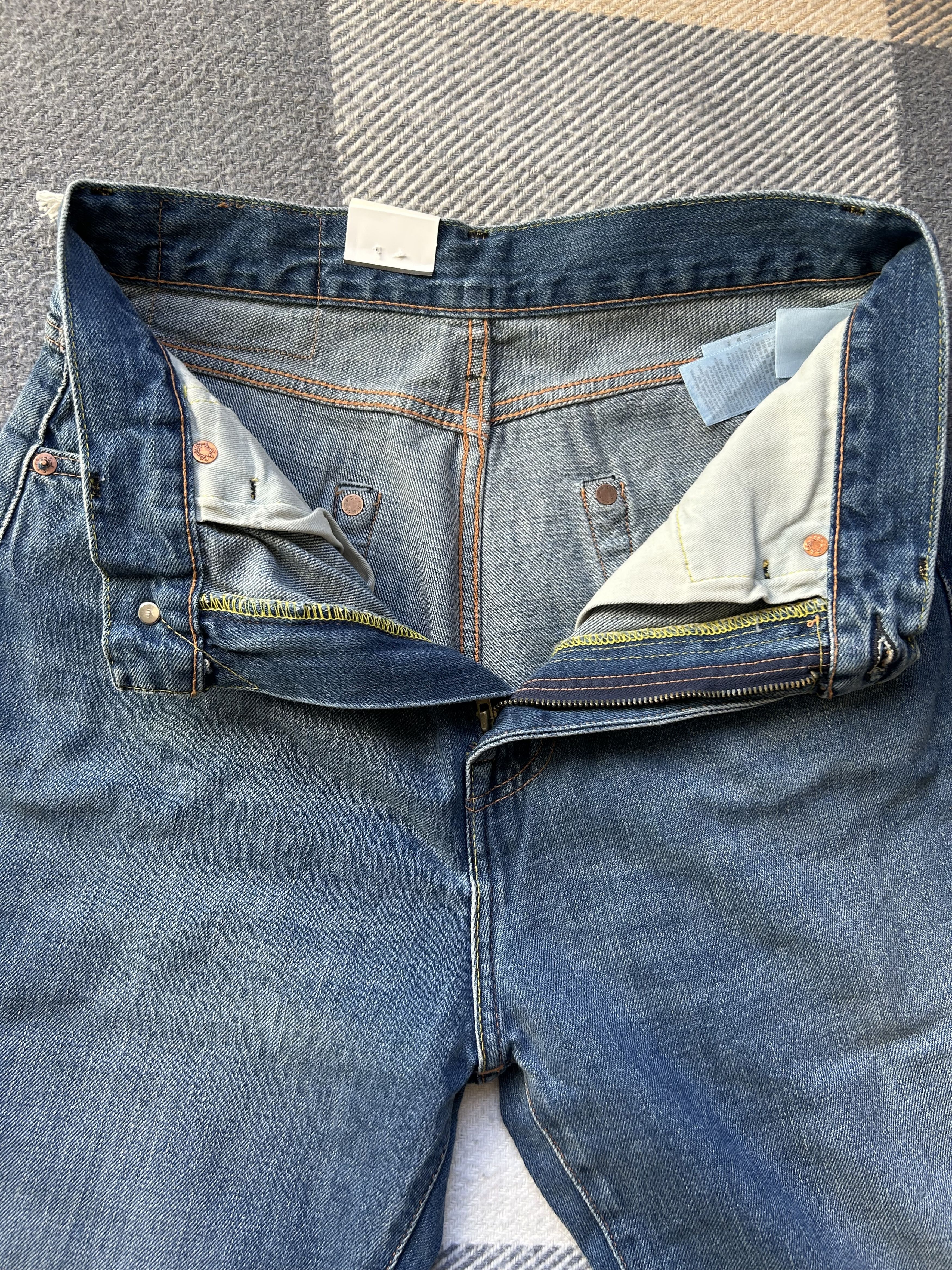 Levi's Vintage Clothing LVC 701 1950s Japanese Selvedge Denim — W28 L32 — NWT Size 28" / US 6 / IT 42 - 9 Thumbnail