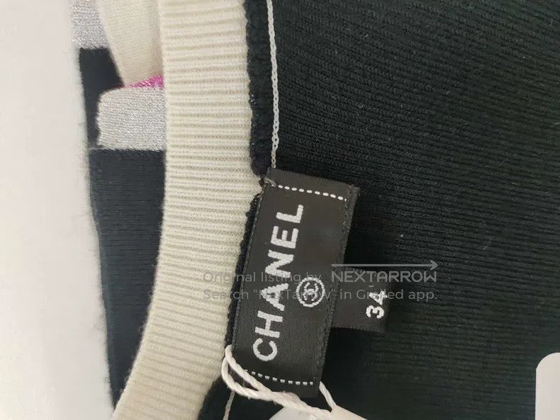 Chanel Chanel Sequin double C knitted vest Size XXS / US 00 / IT 34 - 3 Thumbnail