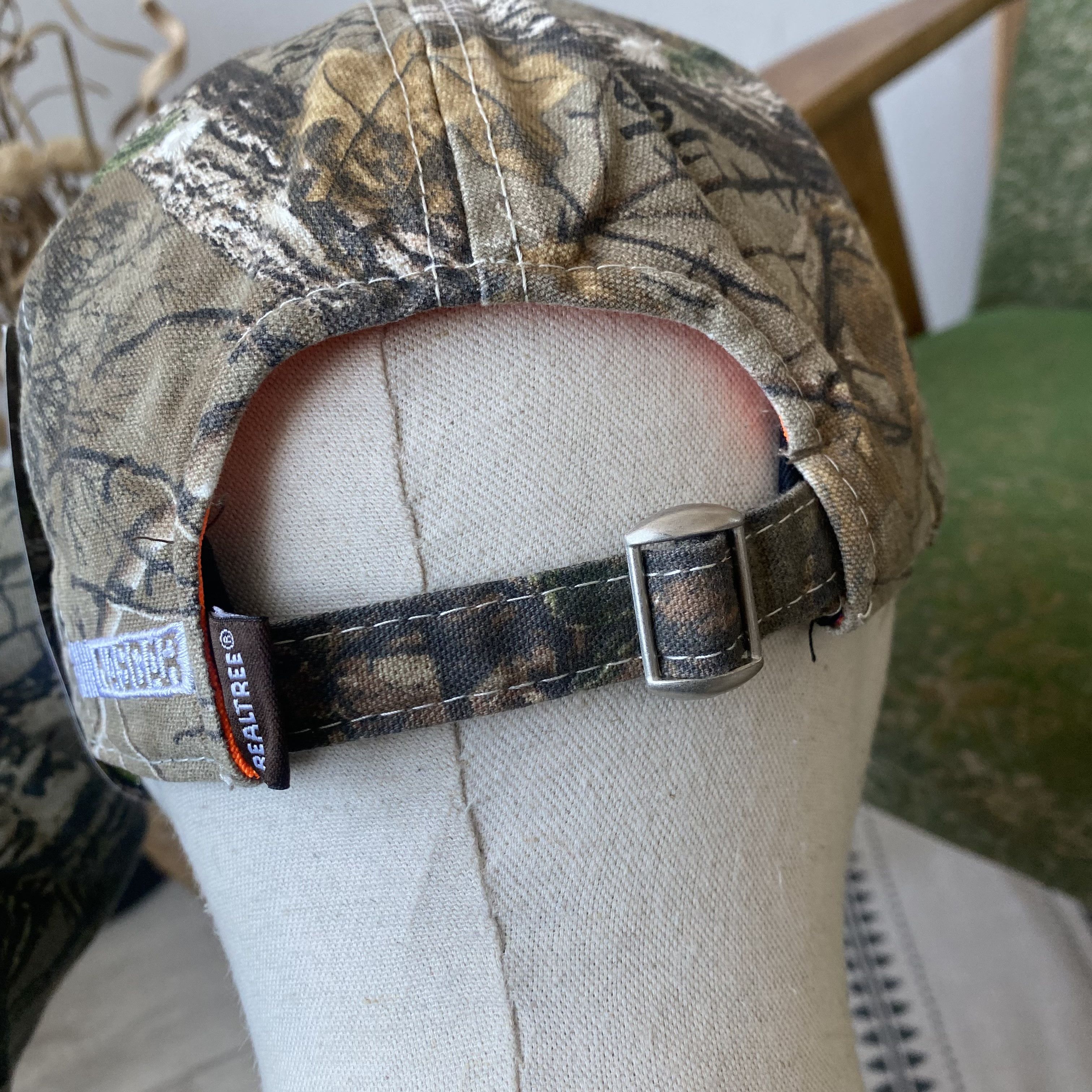 Realtree 🔥 NASCAR Y2K Realtree cap Baseball hat Mossy Oaks Carhartt Size ONE SIZE - 5 Thumbnail