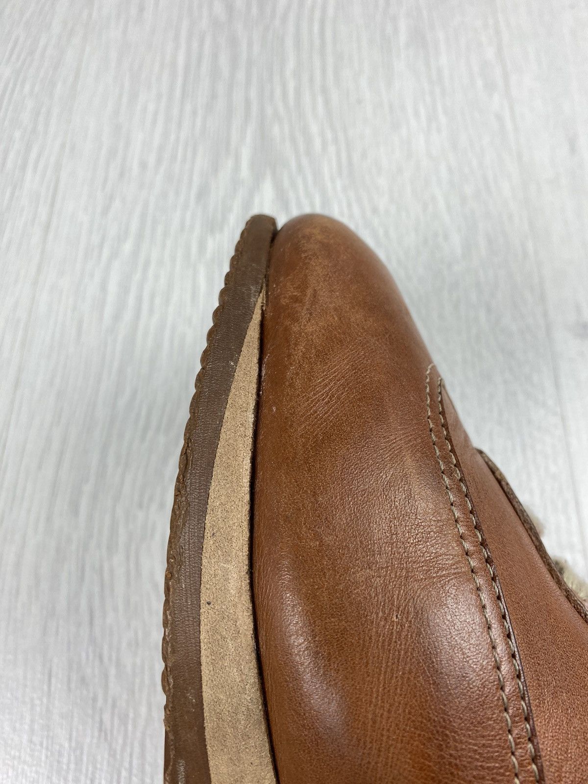 Hermes Vintage Hermes Leather Sneakers Shoes Brown 41 Size US 8 / EU 41 - 9 Thumbnail