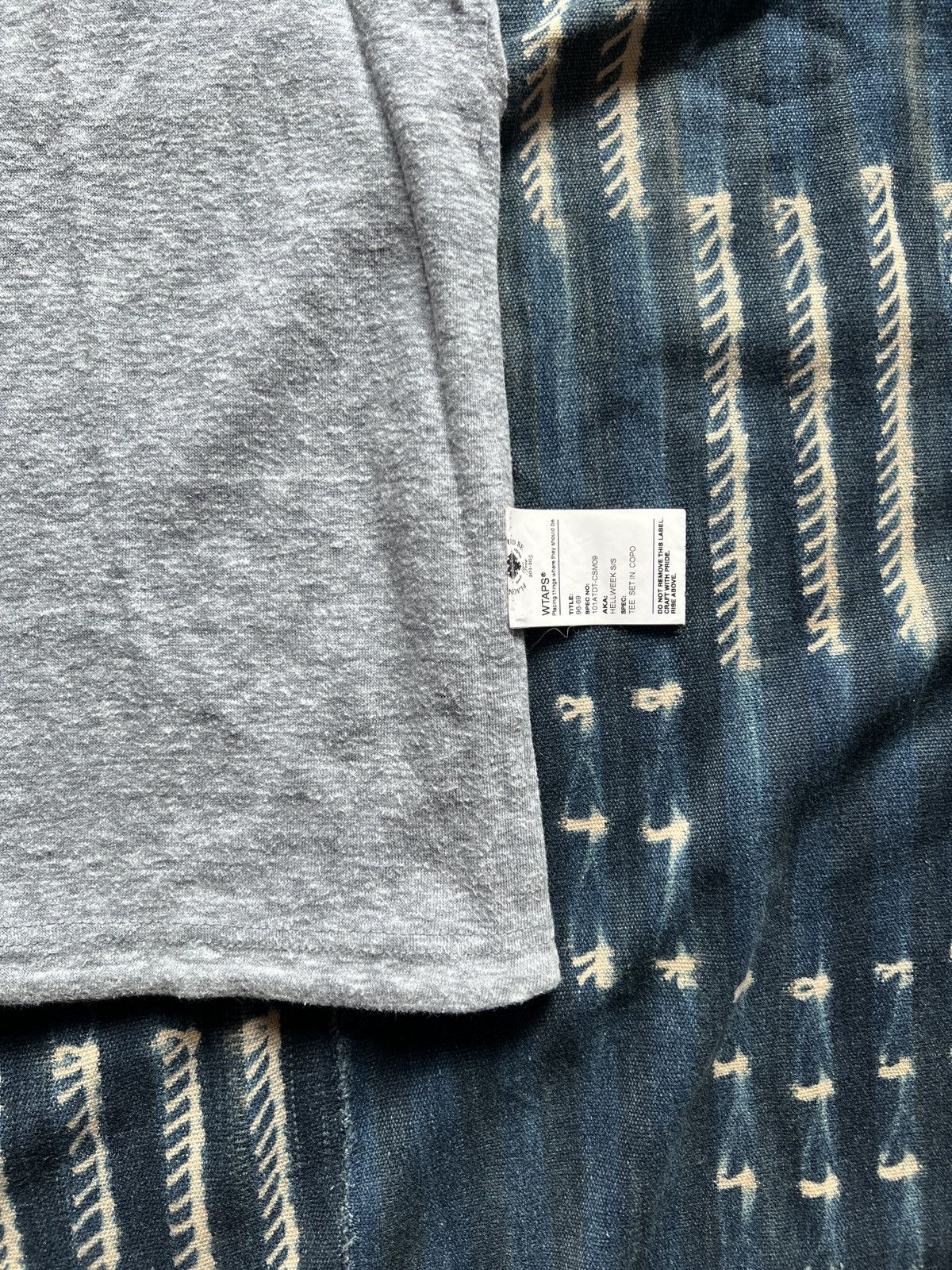 Wtaps Wtaps Reversible Sweat Tee 2010FW Size US M / EU 48-50 / 2 - 11 Thumbnail