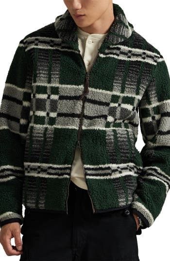 Polo Ralph Lauren Polo Ralph Lauren Geometric-Print Pile Fleece Jacket Large Size US L / EU 52-54 / 3 - 3 Thumbnail