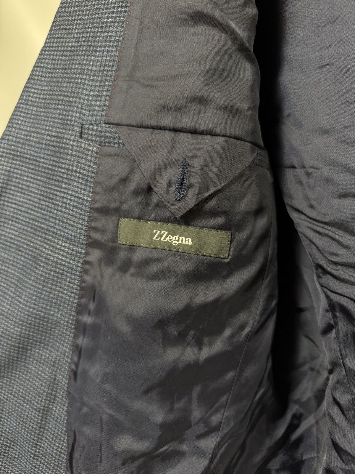 Z Zegna Z Zegna Dark Blue Blazer Size 48R - 8 Thumbnail