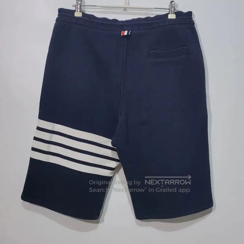 Thom Browne Thom Browne Navy Cotton Casual Pants . Size 30" / US 8 / IT 44 - 2 Thumbnail