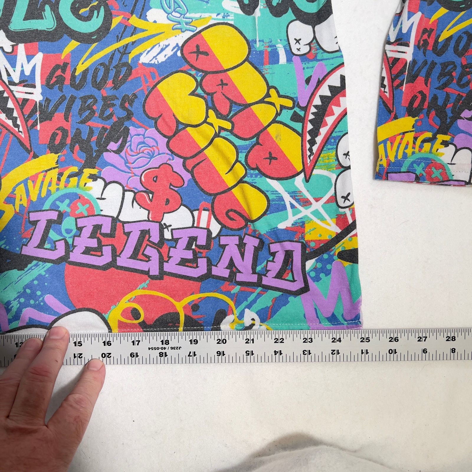 Fresh Laundry Fresh Laundry T-Shirt Woman's 2XL Graffiti Art Crew Neck Size XXL / US 16-18 / IT 52-54 - 6 Thumbnail