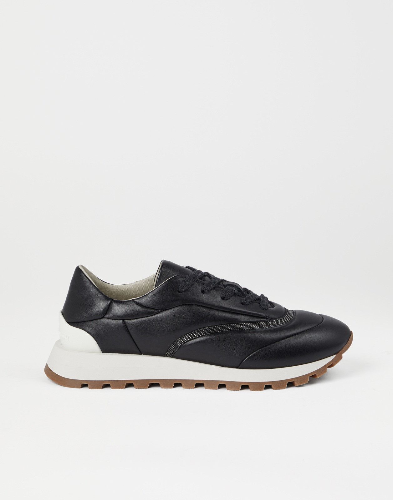 Brunello Cucinelli o1la1rc1a1025 Low-Top Sneakers in Black Size US 9 / IT 39 - 2 Thumbnail
