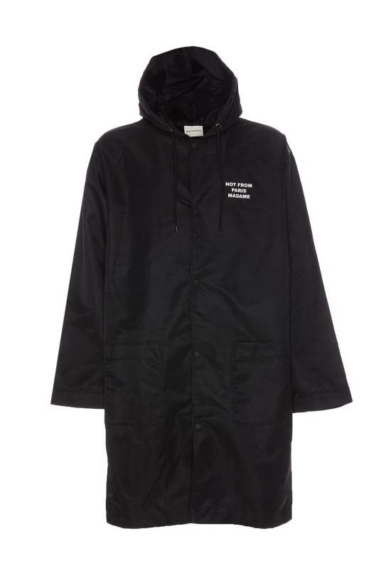 Drole De Monsieur DROLE DE MONSIEUR Men Bubble Jackets CT130 PA014BL Black Size US L / EU 52-54 / 3 - 1 Thumbnail