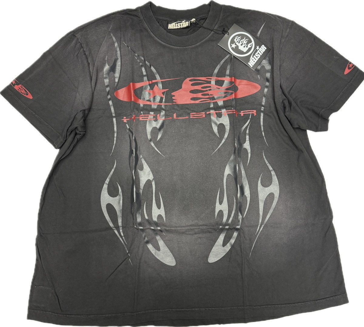 HELLSTAR Hellstar Sports Flame T-shirt Size 3XL Size US XXL / EU 58 / 5 - 1 Thumbnail