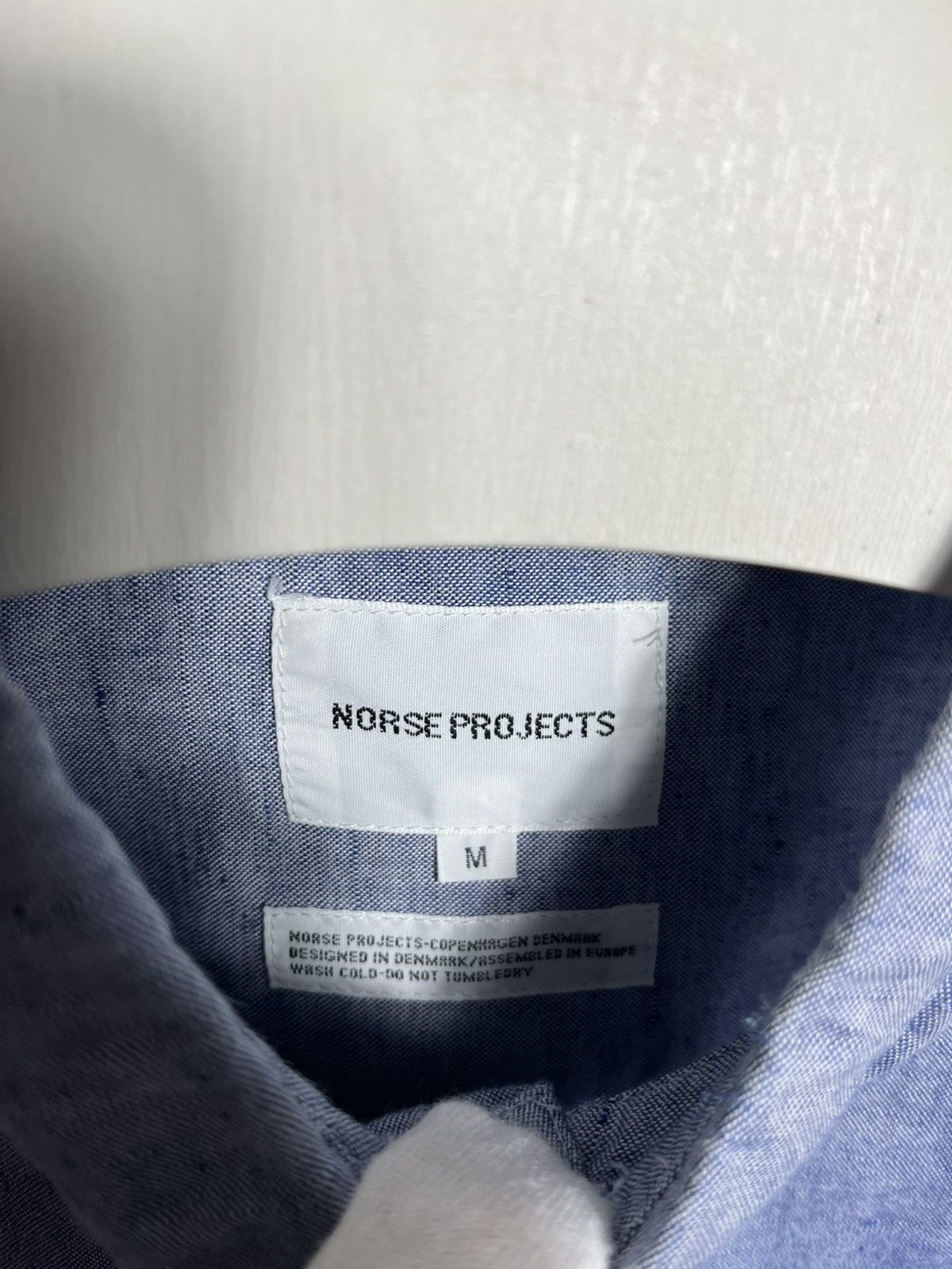 Norse Projects norse projects osvald bd cotton linen shirt button down Size US M / EU 48-50 / 2 - 7 Thumbnail