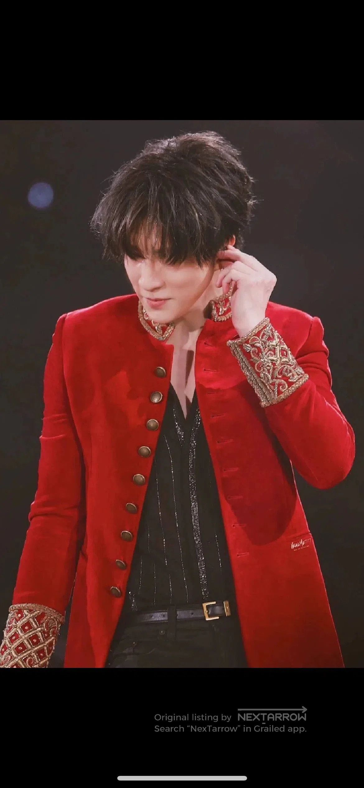 Saint Laurent Paris Saint Laurent 2018 Velvet Embroidered Blazer. Size US M / EU 48-50 / 2 - 5 Thumbnail