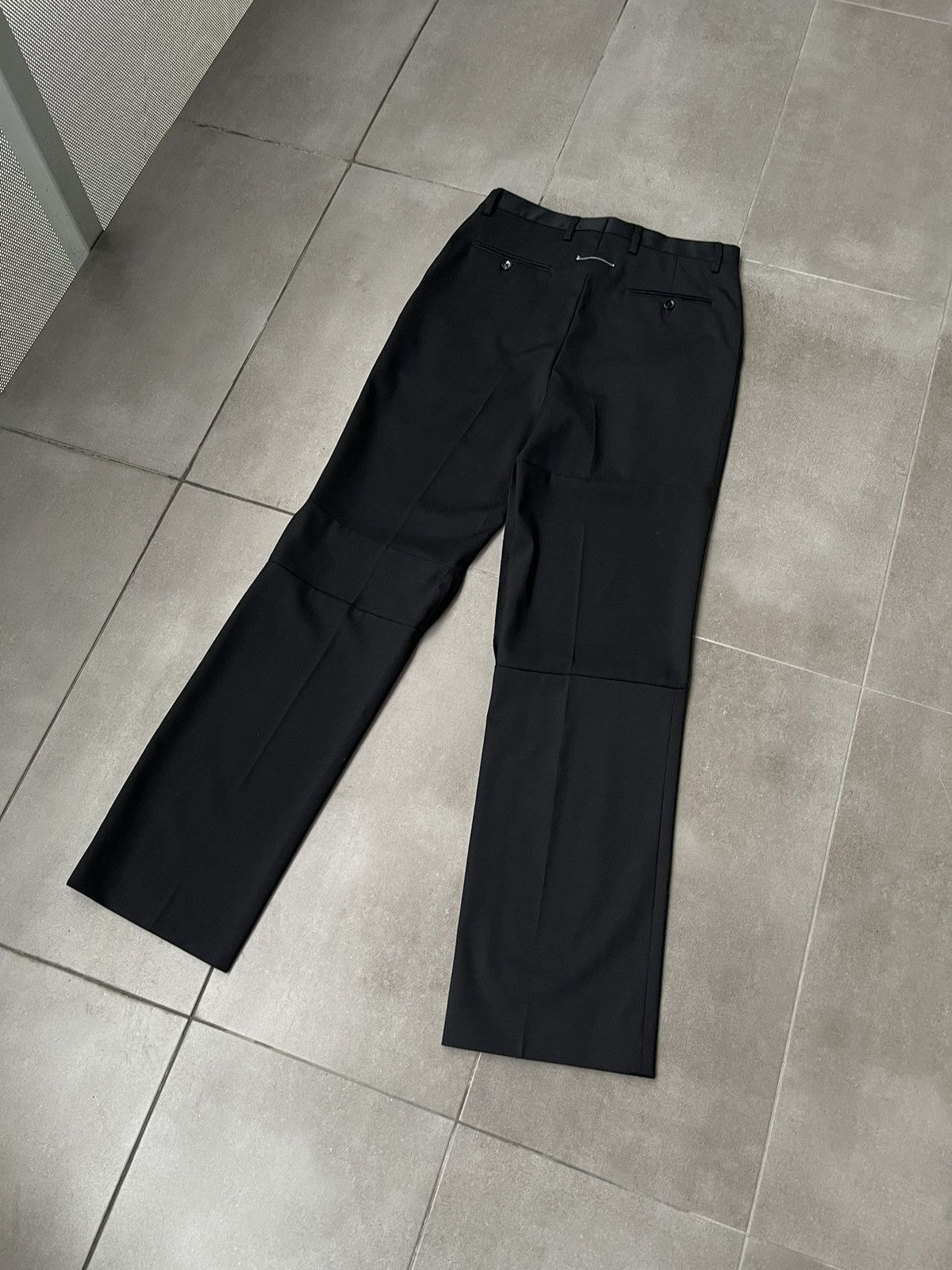 Maison Margiela !DS! SS23 Maison Margiela Reconstructed Black Casual Pants Size US 30 / EU 46 - 17 Thumbnail