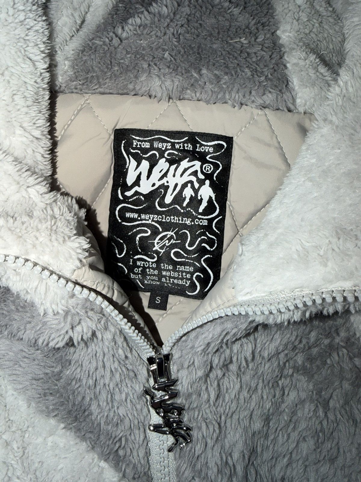 Other WEYZ sherpa jacket white/gray Size US S / EU 44-46 / 1 - 3 Thumbnail