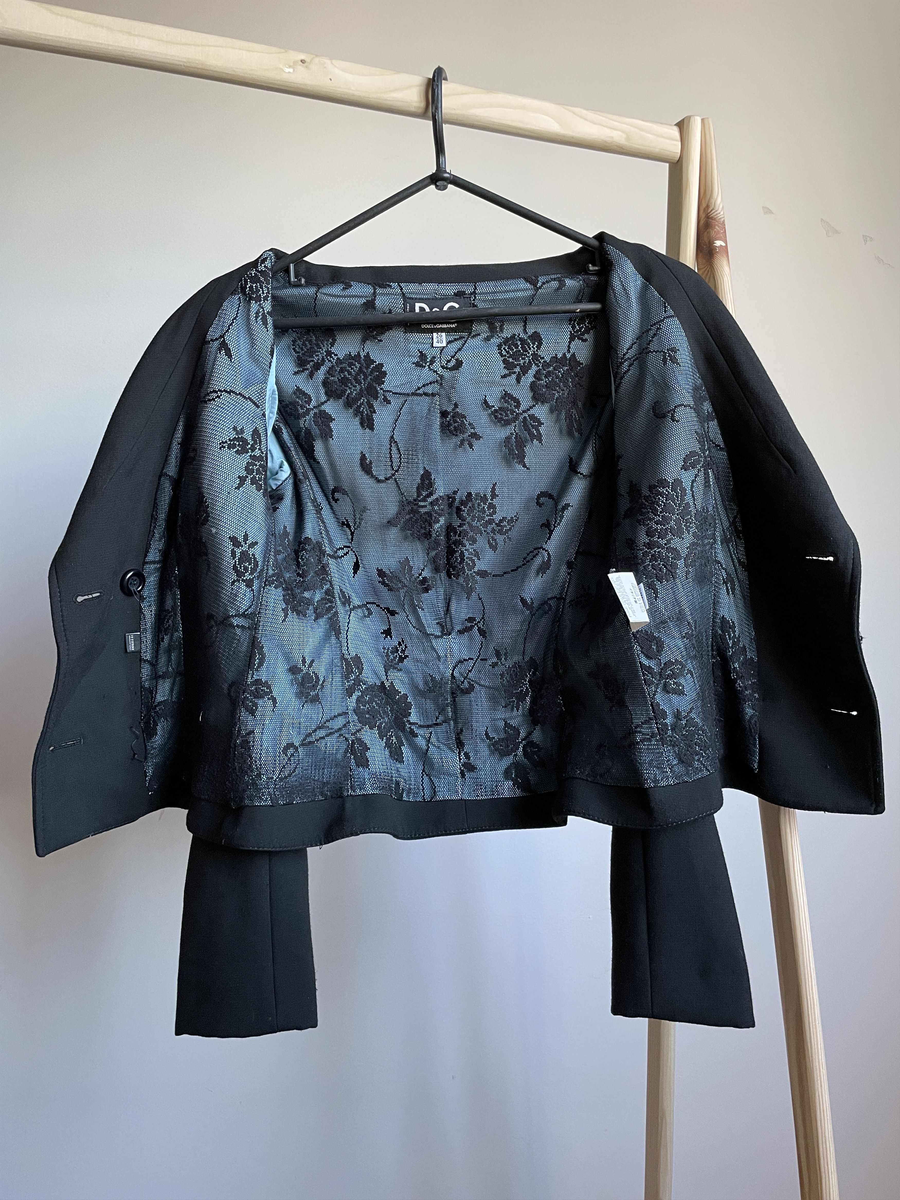 Dolce & Gabbana Dolce & Gabbana Womens Vintage Blazer Size 26/40 Size S / US 4 / IT 40 - 3 Thumbnail