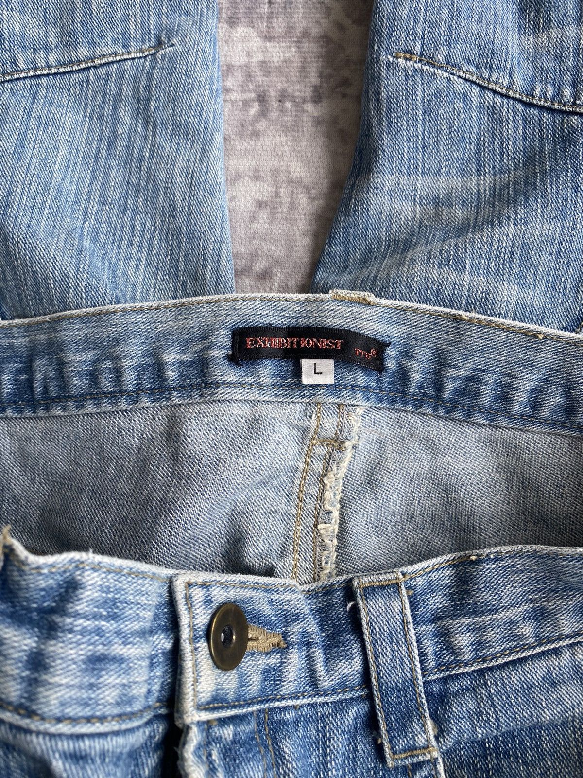 Japanese Brand Japanese Brand Distressed Denim Size US 32 / EU 48 - 12 Thumbnail