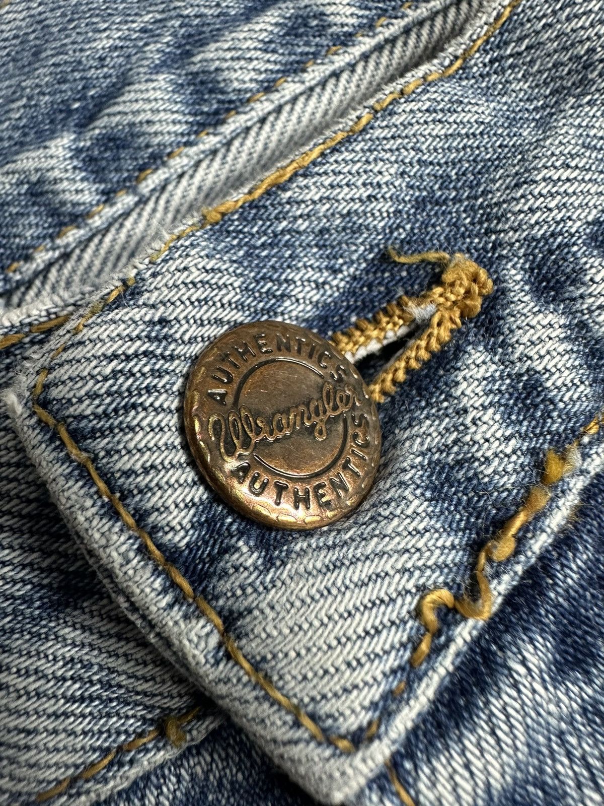 Wrangler Wrangler Denim Jeans Vintage StreetWear Rare Y2K Size US 32 / EU 48 - 6 Thumbnail