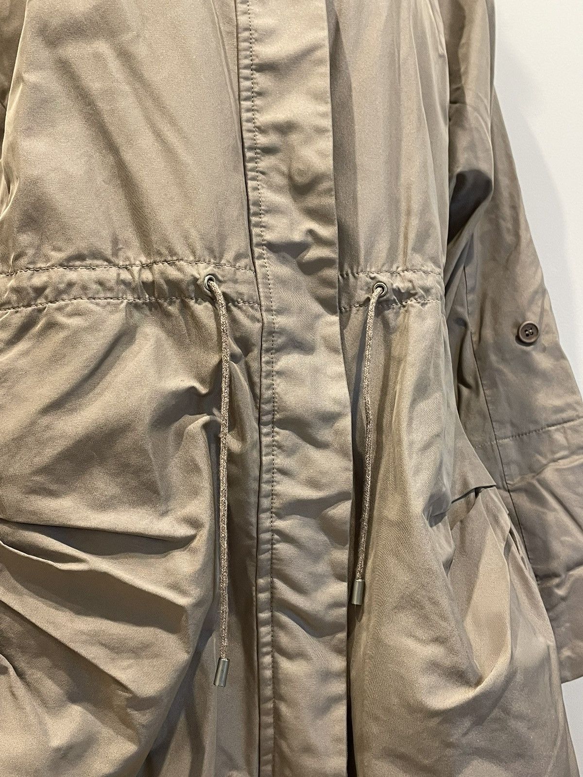 Brunello Cucinelli × Designer Brunello Cucinelli Light Camel Taupe Zip Windbreaker Jacket Size XL / US 12-14 / IT 48-50 - 4 Thumbnail