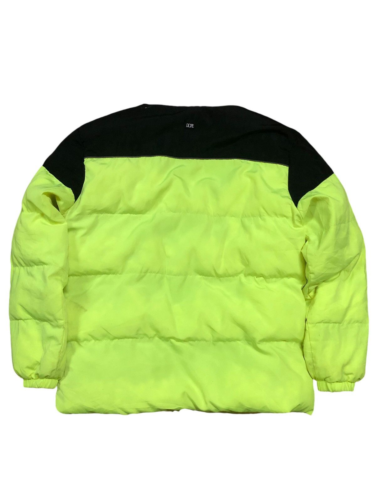 Japanese Brand Dope Vibrant Neon Puffer Jacket Size US L / EU 52-54 / 3 - 2 Thumbnail