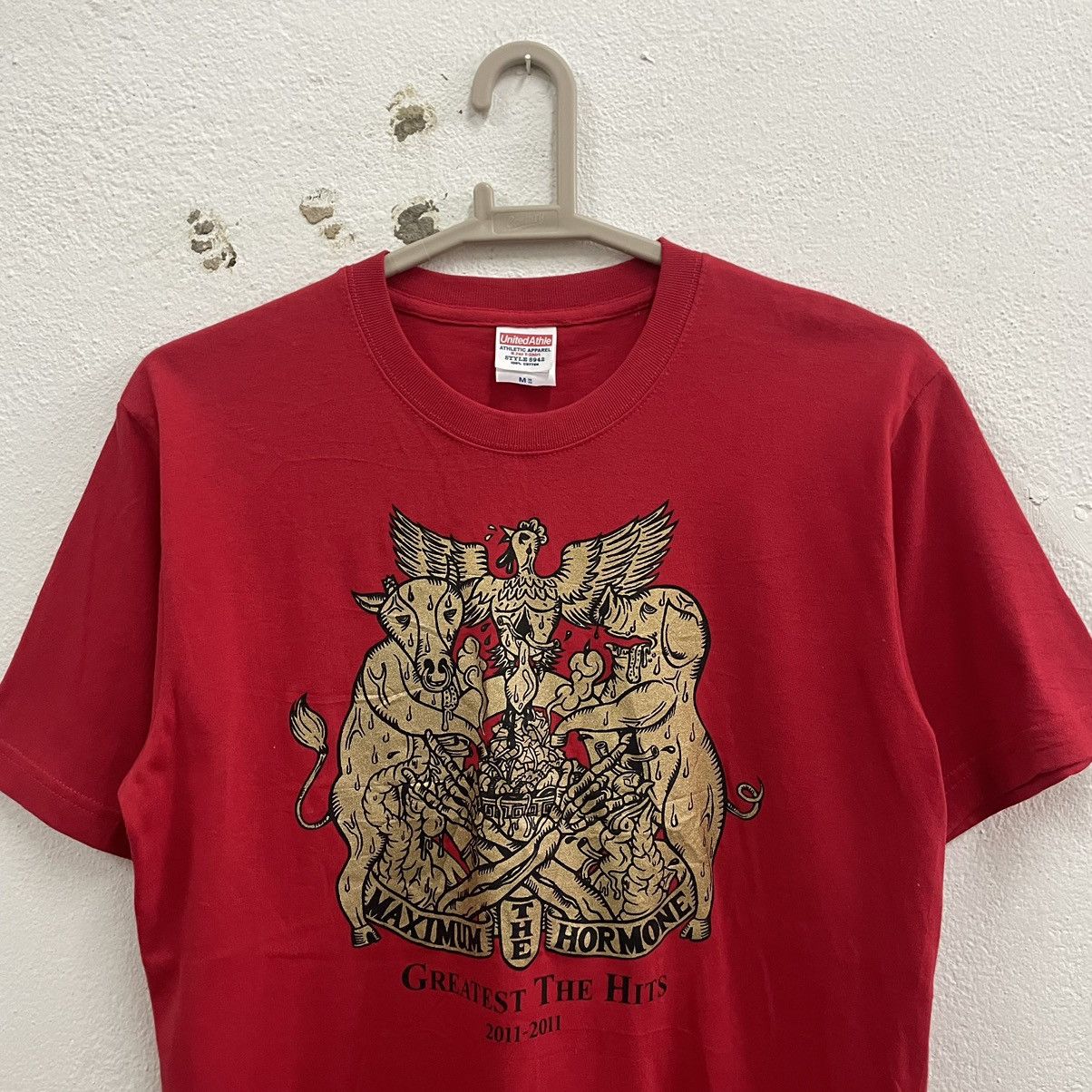 Band Tees × Vintage 🔥🇯🇵Y2K Maximum The Hormone Hardcore Punk Greatest Hits Tee Size US M / EU 48-50 / 2 - 3 Thumbnail