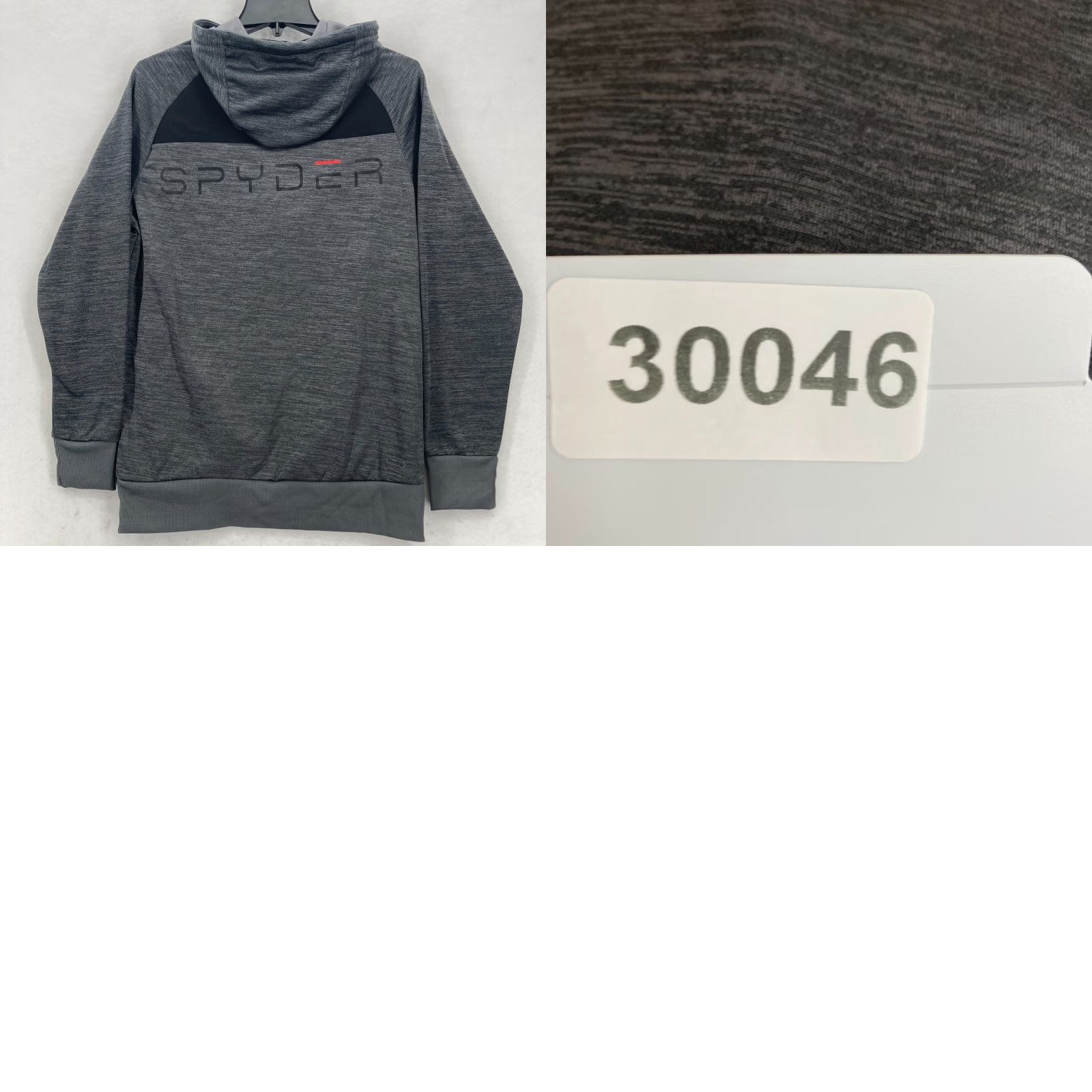 Spyder Spyder Active ProWEB Pullover Hoodie Mens Small Dark Gray Stretch Quick Dry NWT Size US S / EU 44-46 / 1 - 10 Thumbnail