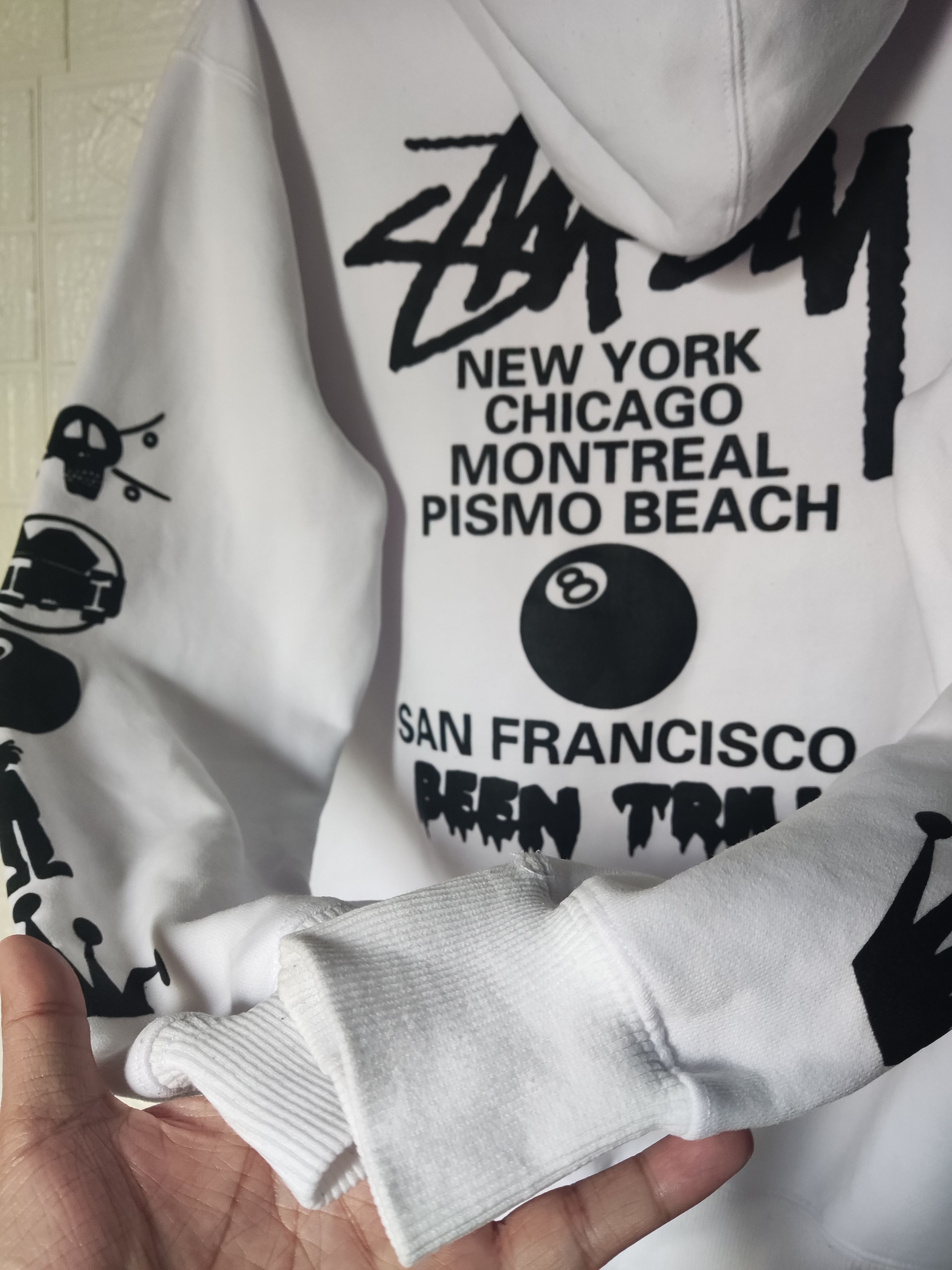 Stussy Stussy been trill white Size US S / EU 44-46 / 1 - 5 Thumbnail