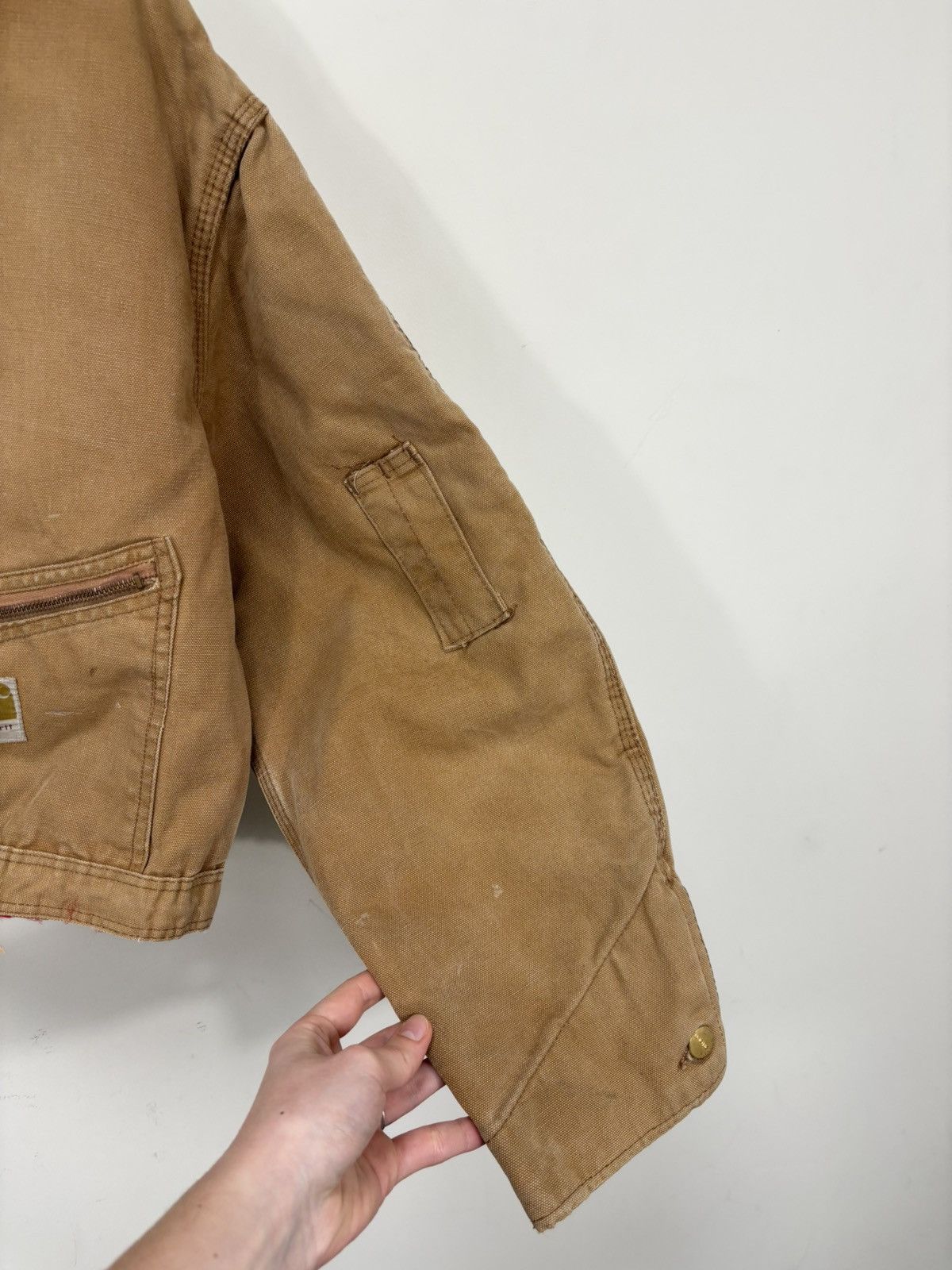 Carhartt Vintage Carhartt 1980s Made In USA Workwear Cropped Jacket Size US L / EU 52-54 / 3 - 17 Thumbnail