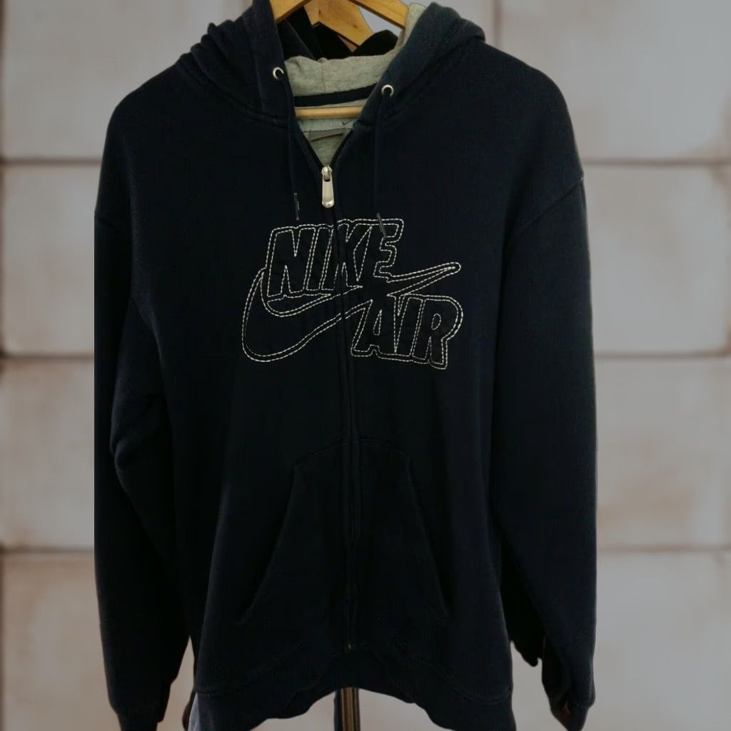 Nike VINTAGE Nike Spell Out Hoodie Sweatshirt Made Turkey Cotton Blend M Size US M / EU 48-50 / 2 - 1 Thumbnail