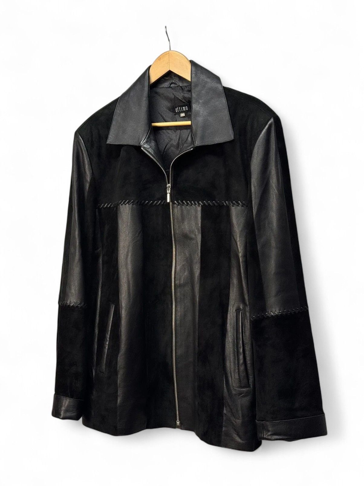 14th Addiction Y2K Vintage Leather Jacket Ifsixwasnine Crazy Style Size US L / EU 52-54 / 3 - 4 Thumbnail