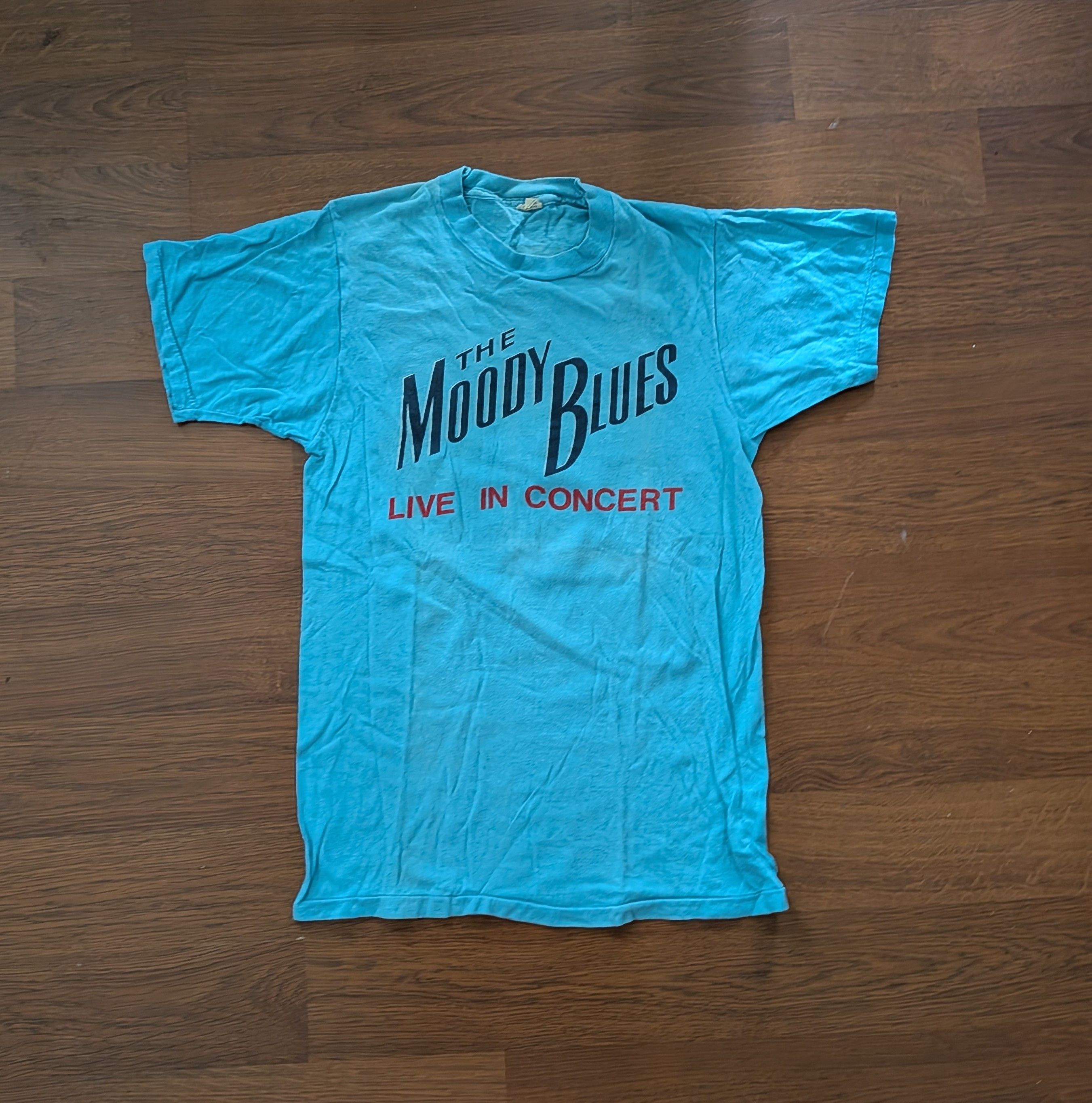 Other The Moody Blues 1983 Tour Tee – The Present Size US M / EU 48-50 / 2 - 1 Thumbnail