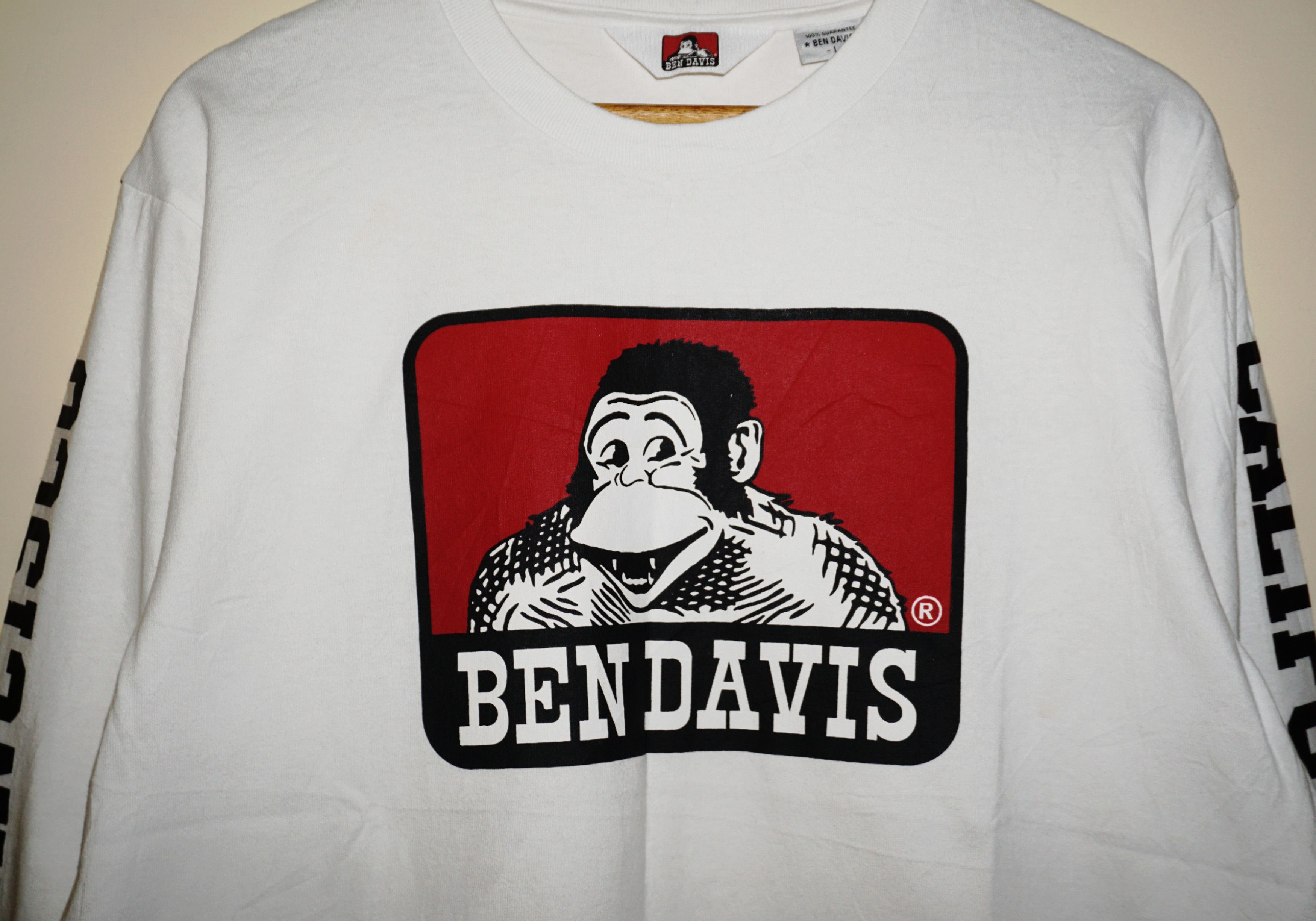 Ben Davis × Japanese Brand Ben davis white Longsleeve size : L Size US L / EU 52-54 / 3 - 8 Thumbnail