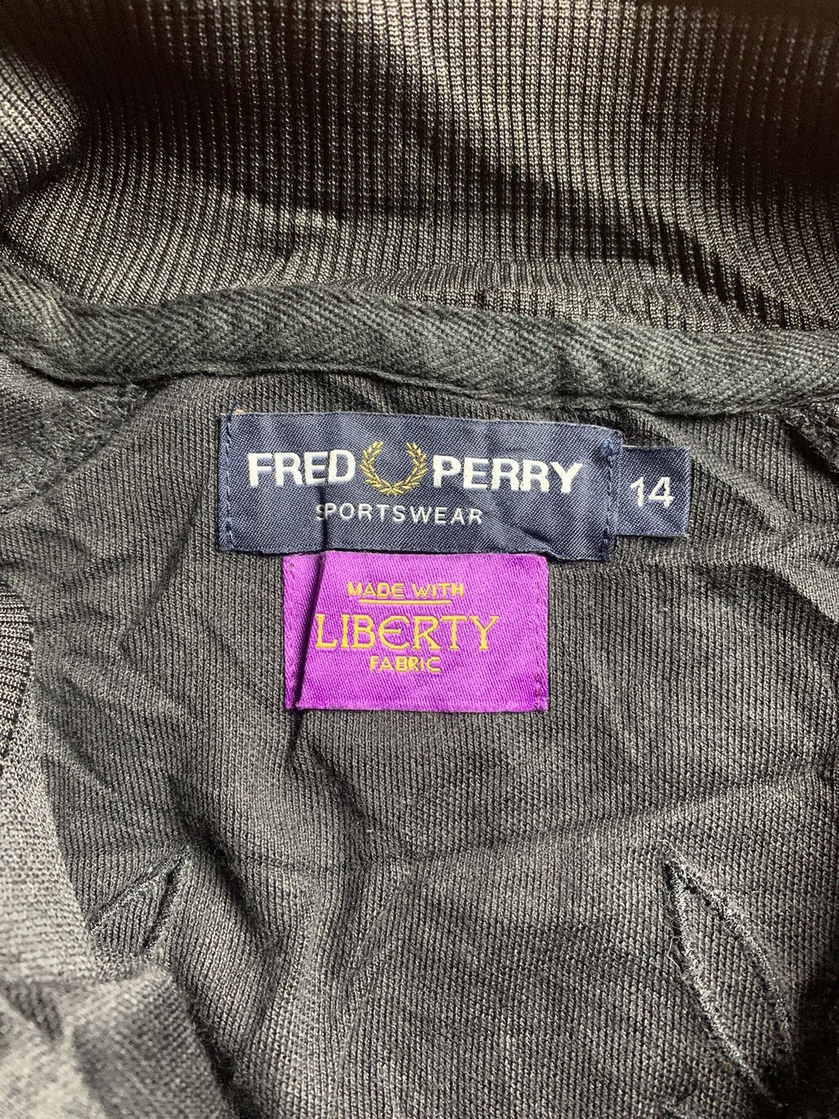 Fred Perry Fred Perry - Liberty Print Track Jacket Size US L / EU 52-54 / 3 - 8 Thumbnail