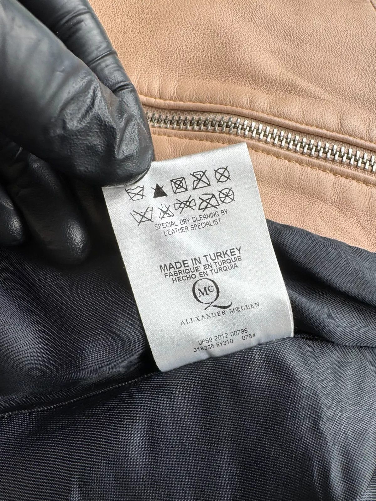 Alexander McQueen Alexander McQueen Leather Jacket (V51) Size S / US 4 / IT 40 - 7 Thumbnail