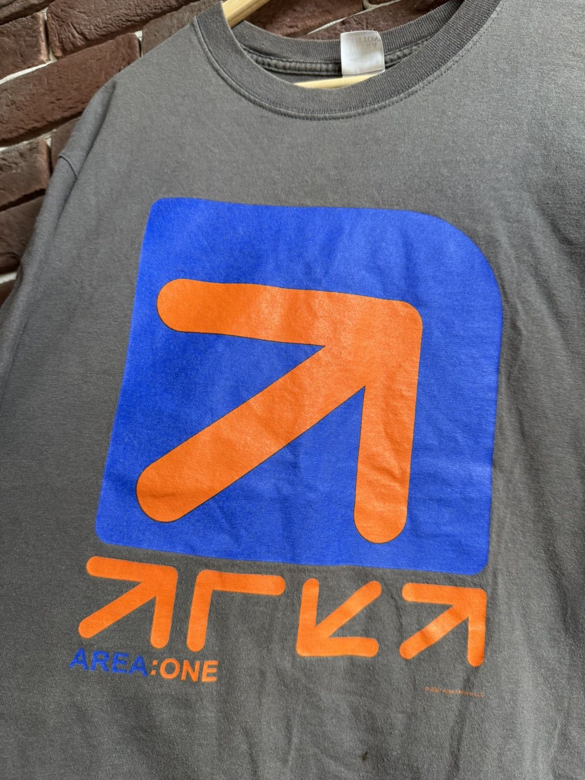 Band Tees Vintage 2001 Area One Festival New Order Moby Tee Band Size US L / EU 52-54 / 3 - 3 Thumbnail