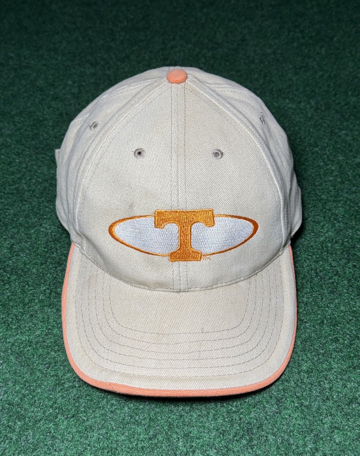 NCAA × Vintage Vtg 90s University Tennessee Vols College Strapback Cap Hat Size ONE SIZE - 1 Thumbnail