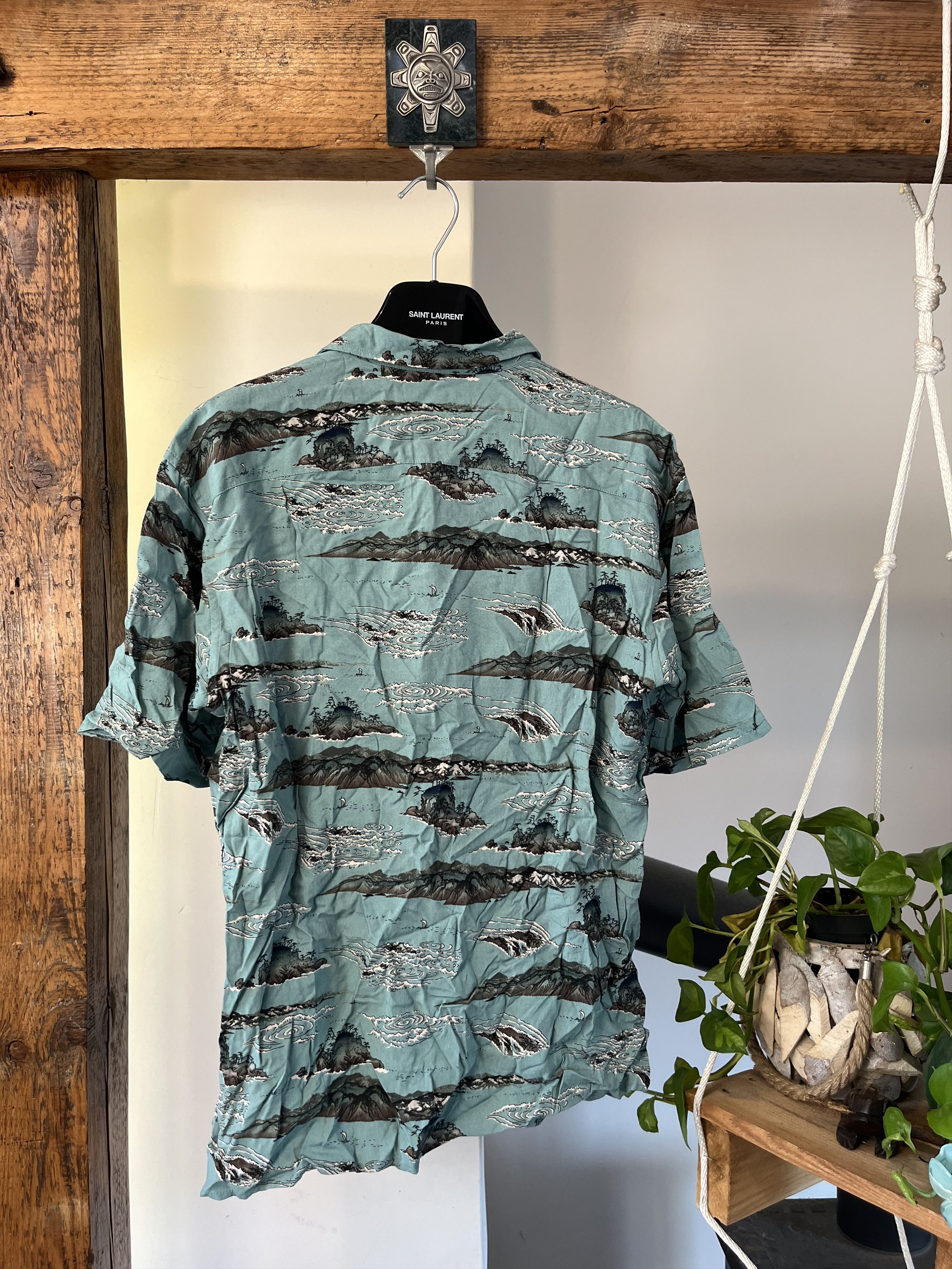 Japanese Brand × Uniqlo Uniqlo x Museum of Fine Arts Boston Hawaiian Shirt Size US XS / EU 42 / 0 - 2 Thumbnail