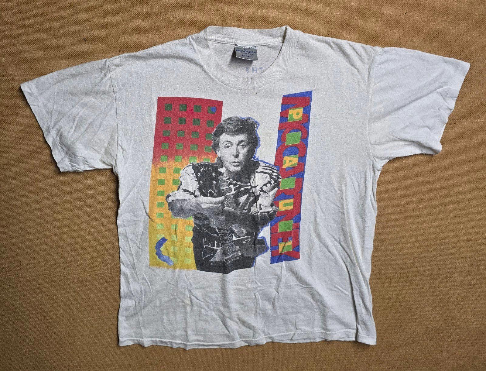 Designer Vintage Paul McCartney Shirt Tour 1989-90 Single Stitch L Size US L / EU 52-54 / 3 - 1 Thumbnail