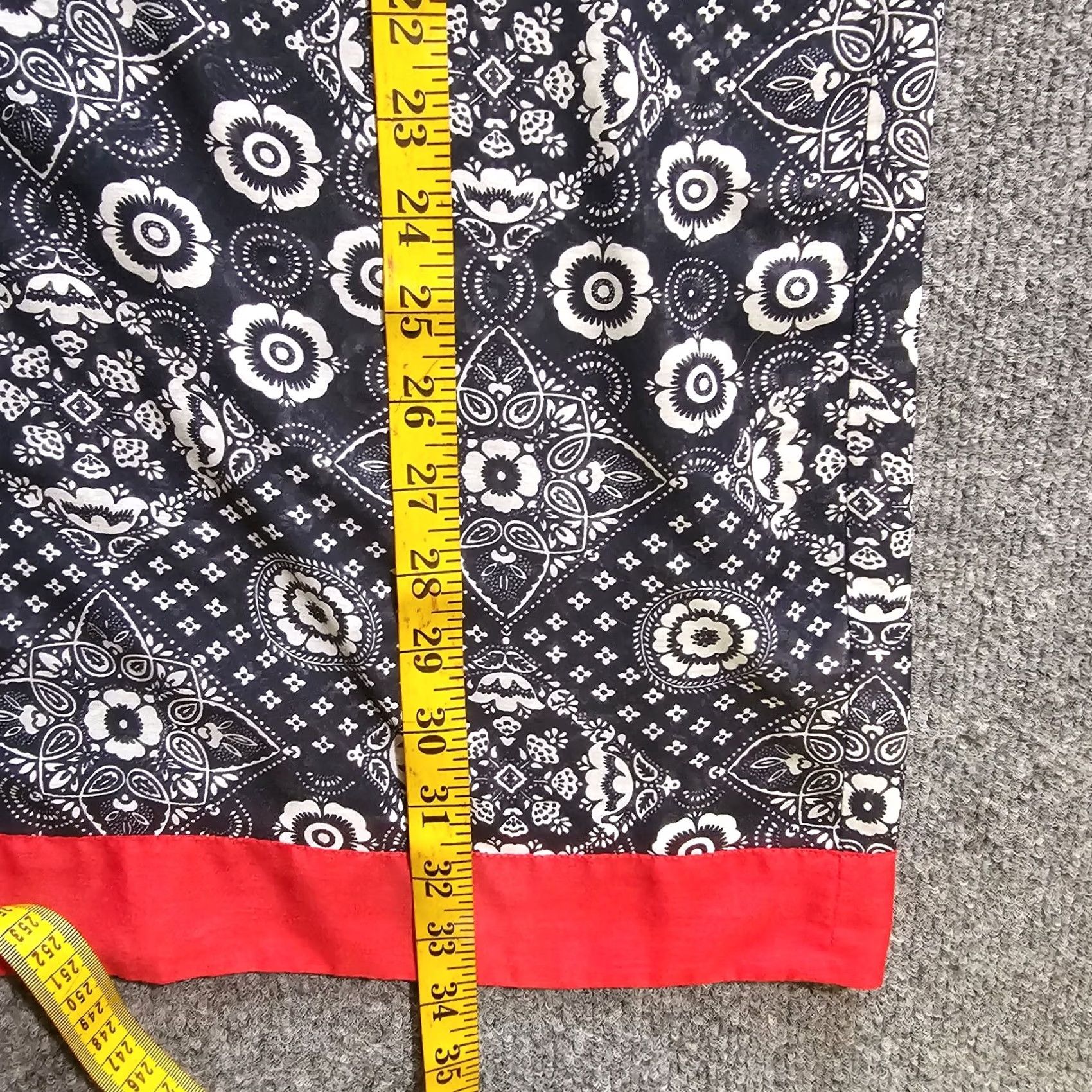 Talbots Talbots Tunic Blouse Women Medium Blue White Bandana Paisley Nautical Casual Career Size M / US 6-8 / IT 42-44 - 6 Thumbnail